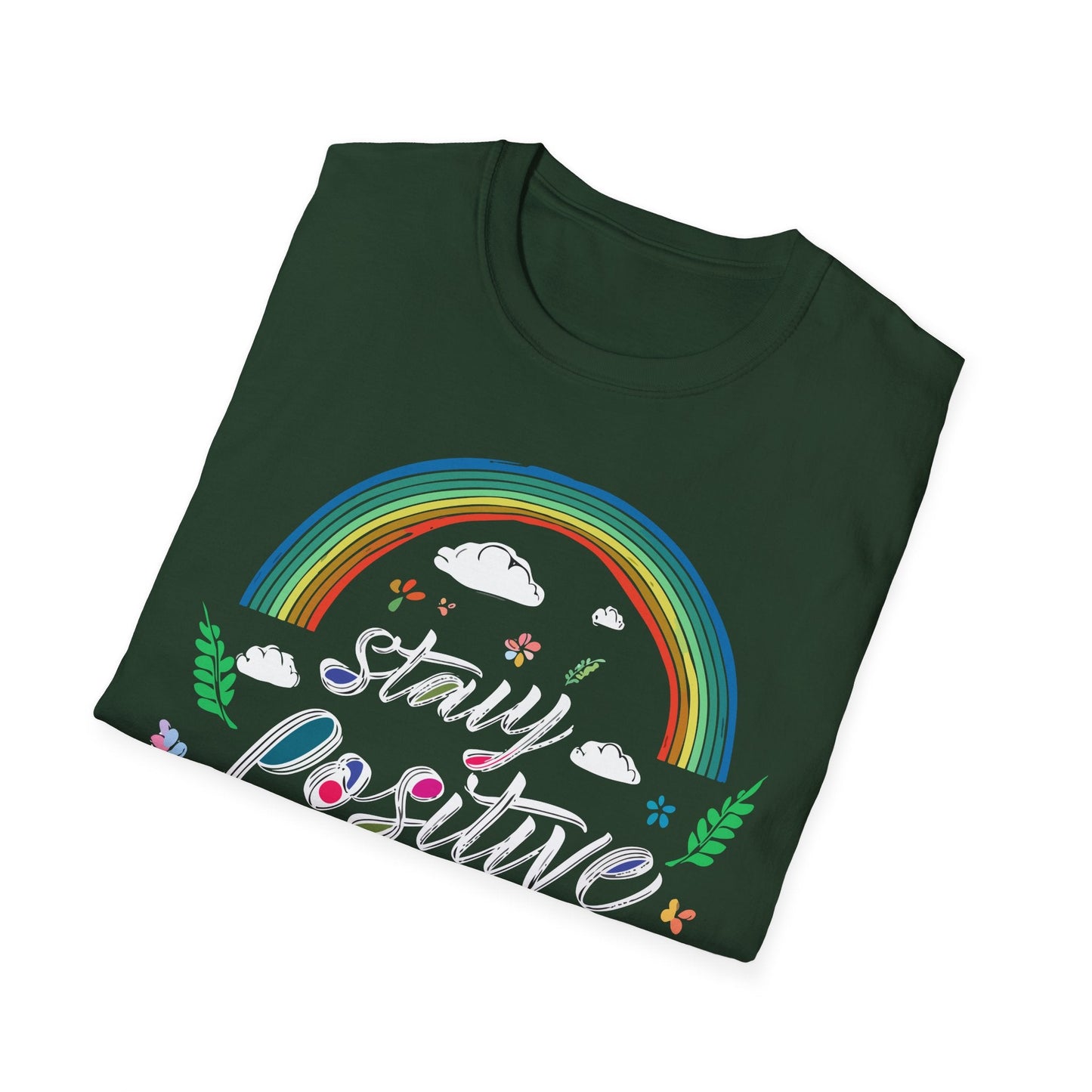 Positive Slogan T Shirts For Men And Women Unisex Short Sleeve Tee With Good Quotes Gildan Softstyle 64000
