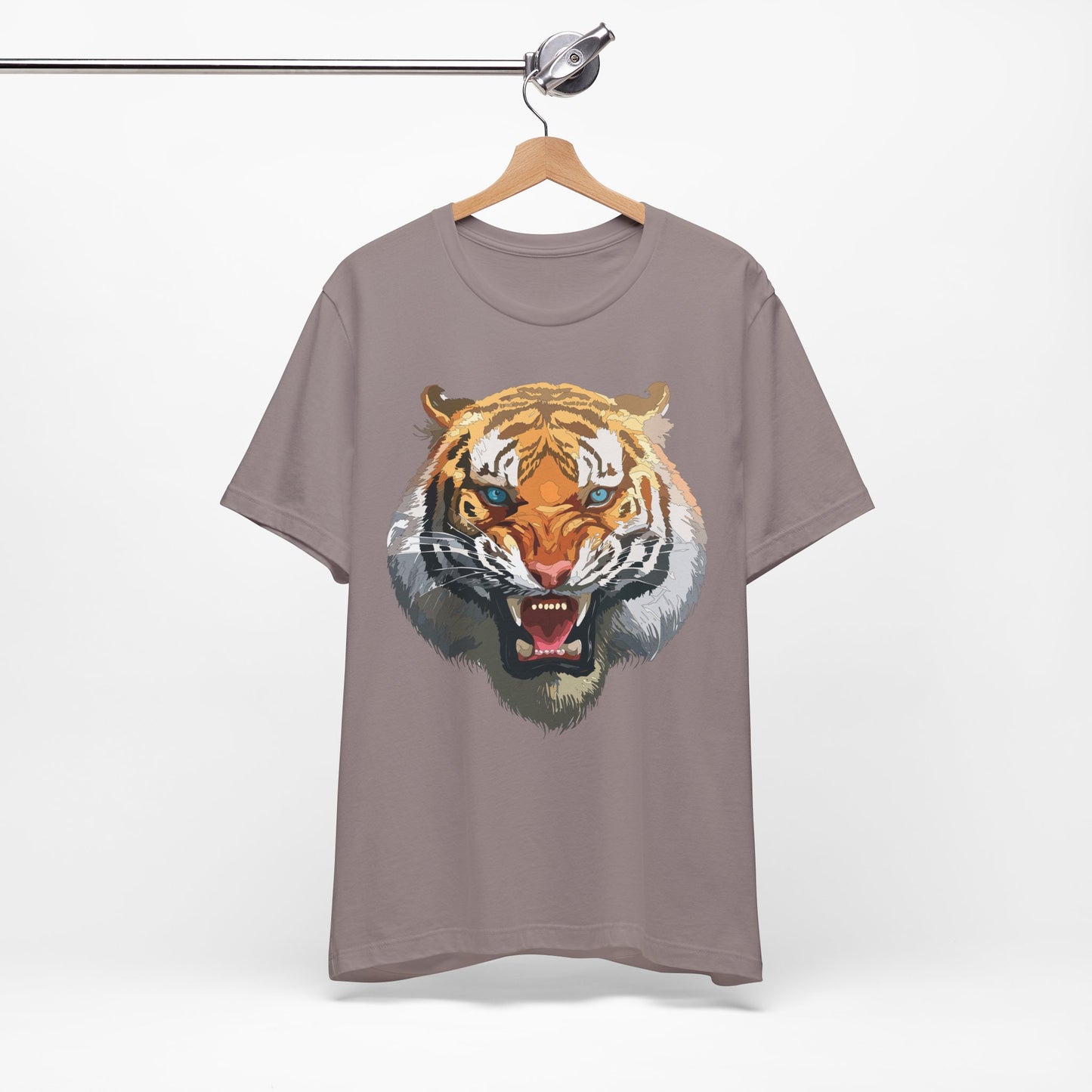 Tiger Shirt, Animal Shirt, T-Shirt with Tiger, Art Design Tee, Wild Animals Tees, Safari T-Shirt, Graphic Design Tee 15
