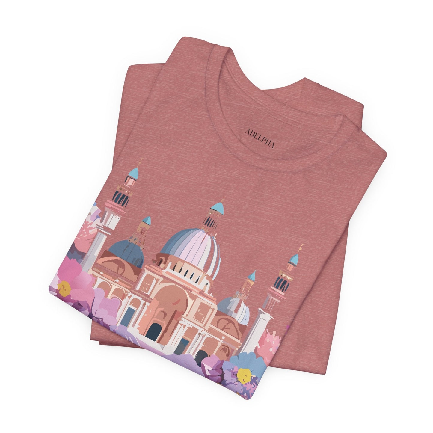 Venice Tourist Graphic Tee Unisex Jersey Short Sleeve Art By Vintage Style