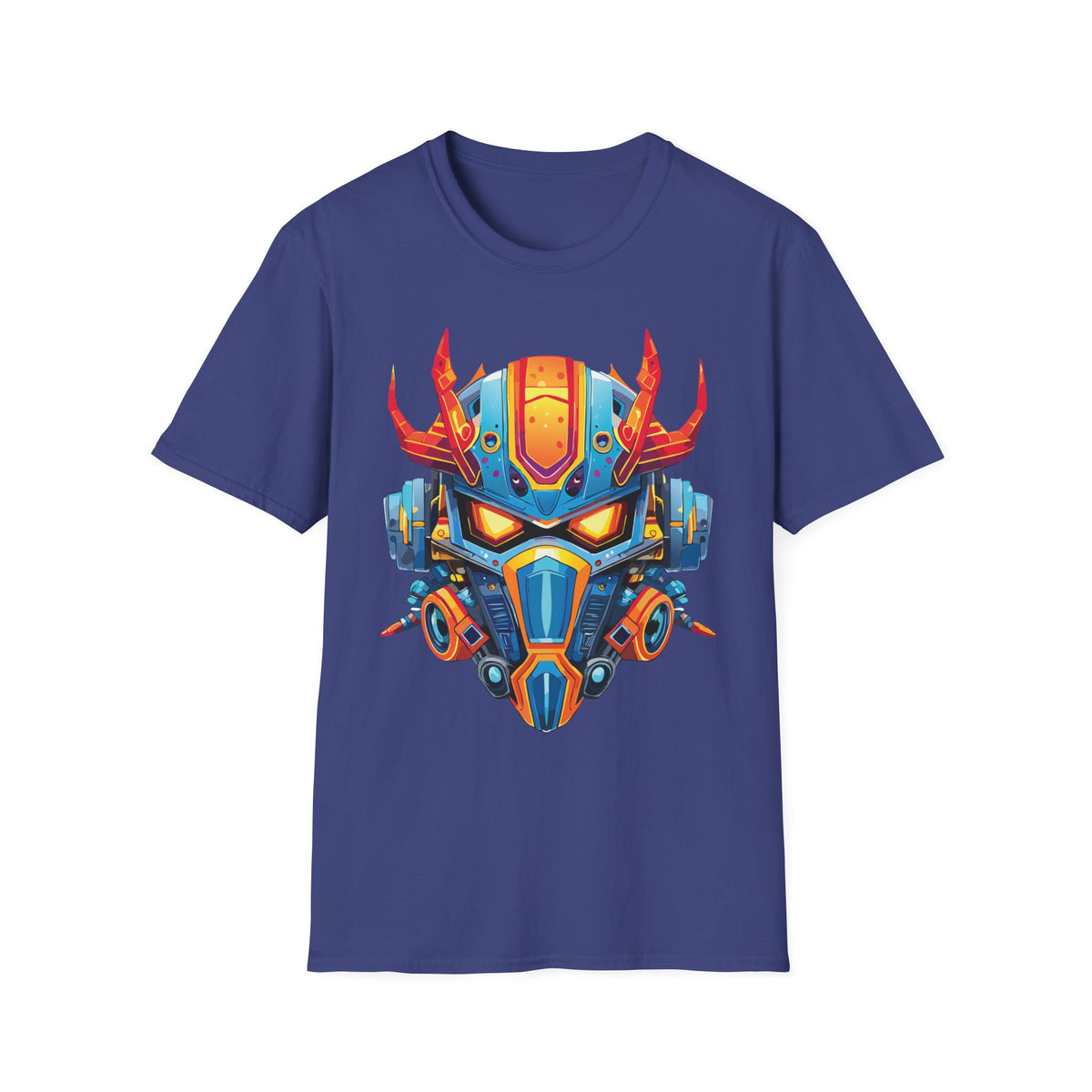 Cortoon Cyborg  Robot Terminator Graphic Tee Gildan Unisex 100 Cotton Tee Shirt h09