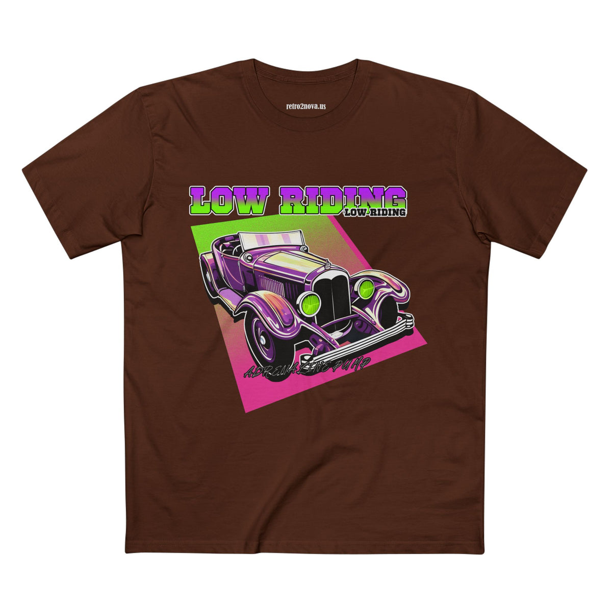 Retro Car Vintage Graphic Tee Staple Unisex 100 Cotton Tee Shirt - RC-9