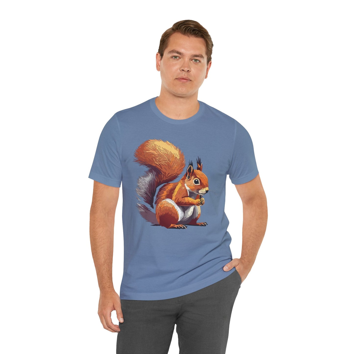 Unisex Animal Shirt Art Design Tee Shirt With Wild Animals Gildan Softstyle 64000 Cotton