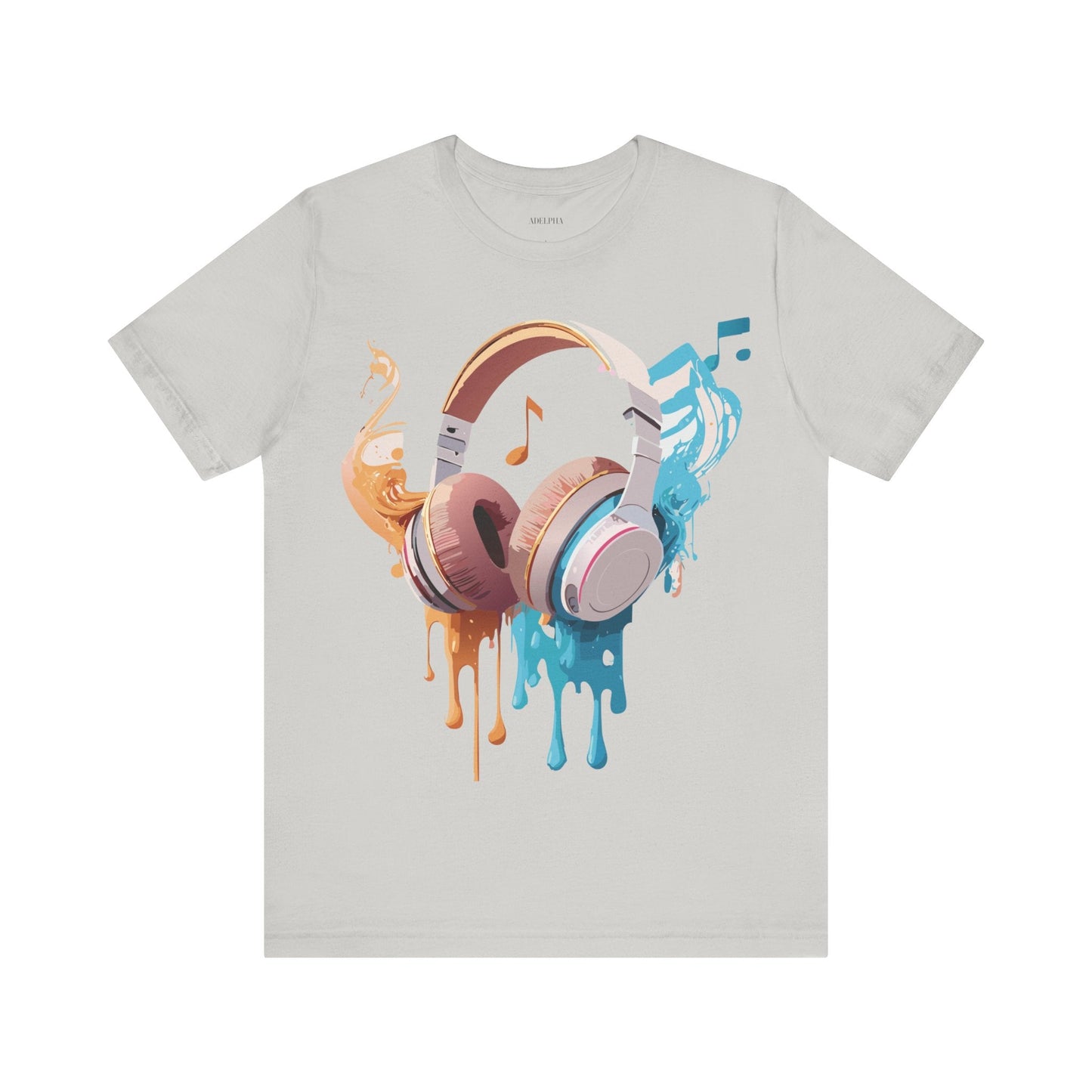 Unisex Graphic T Shirt With Vintage Music Inspired Artwork From Adelpha Short Sleeve Tee