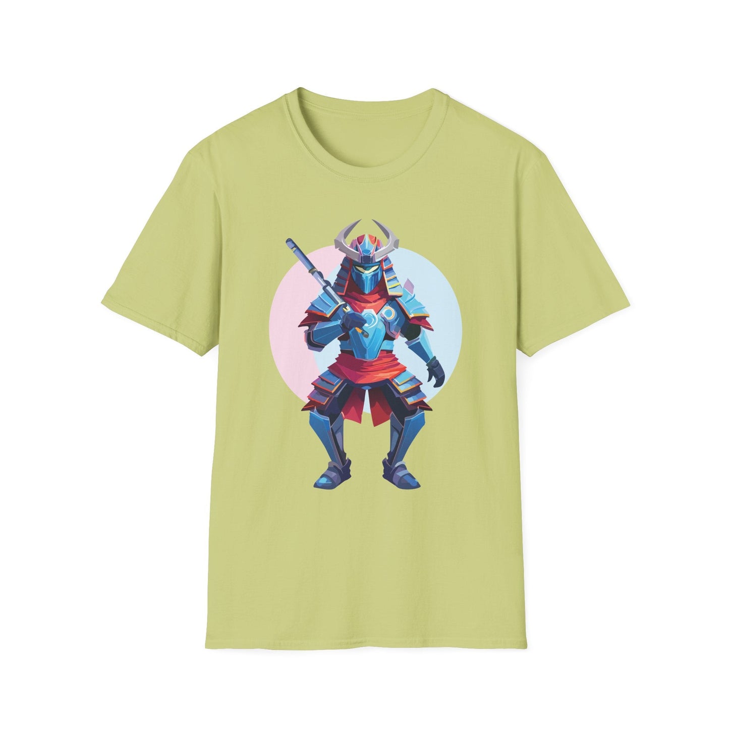 Samurai T Shirt Unisex Softstyle Tee Made From 100 Percent Ring Spun Cotton Gildan 64000