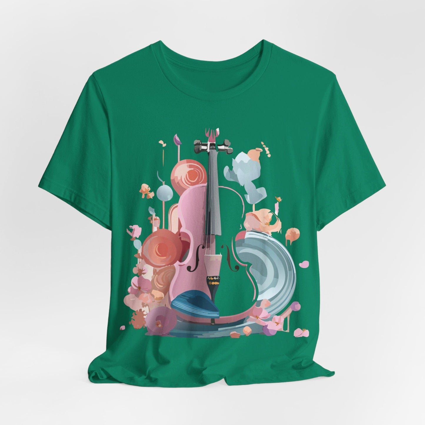 Adelpha Music Graphic T Shirt Unisex Short Sleeve Tee Vintage Inspired Artwork Edition