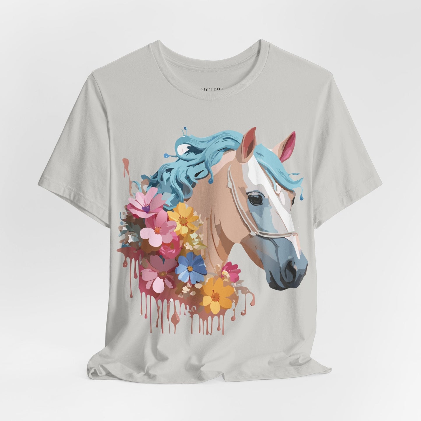 Horse Graphic Unisex 100 Cotton Vintage Animal Art T-Shirt 17
