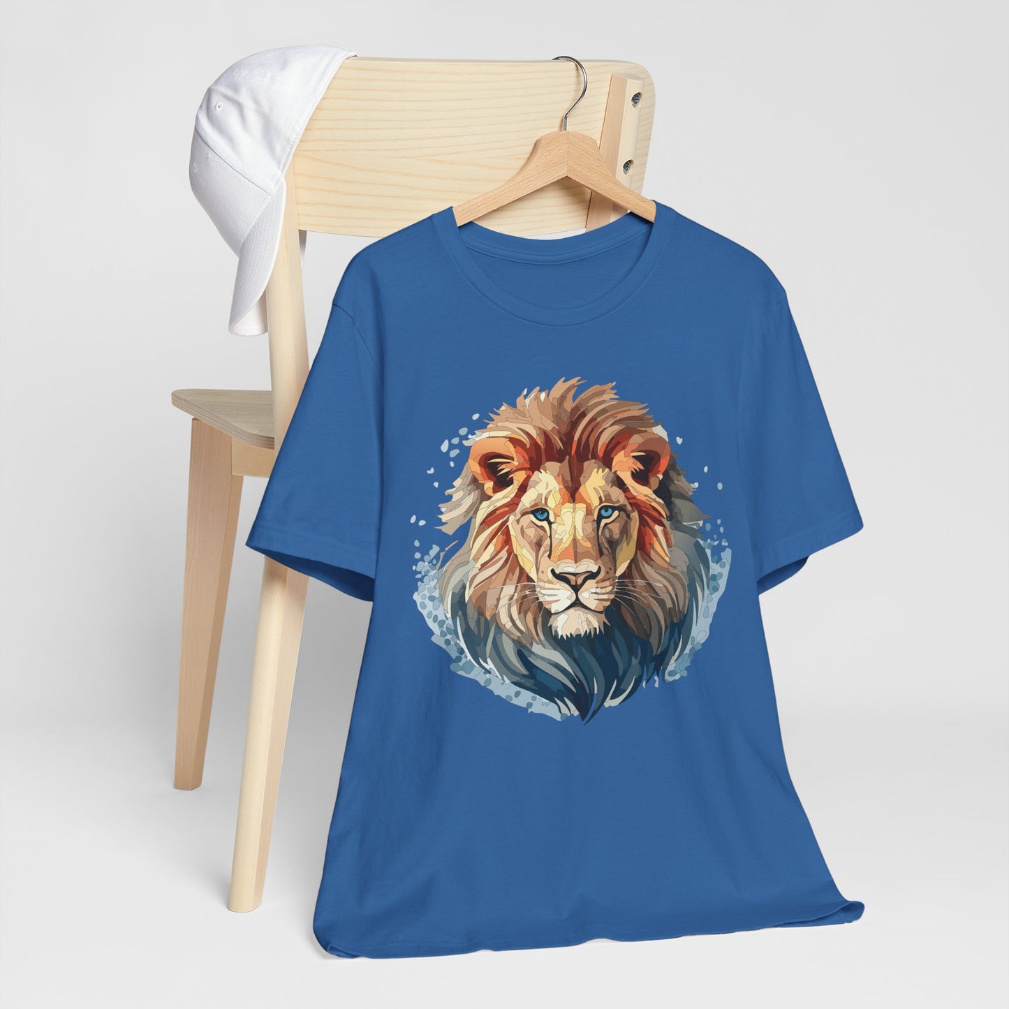 Lion Shirt, Animal Shirt, T-Shirt with Lion, Art Design Tee, Animal Tees, Safari T-Shirt 12