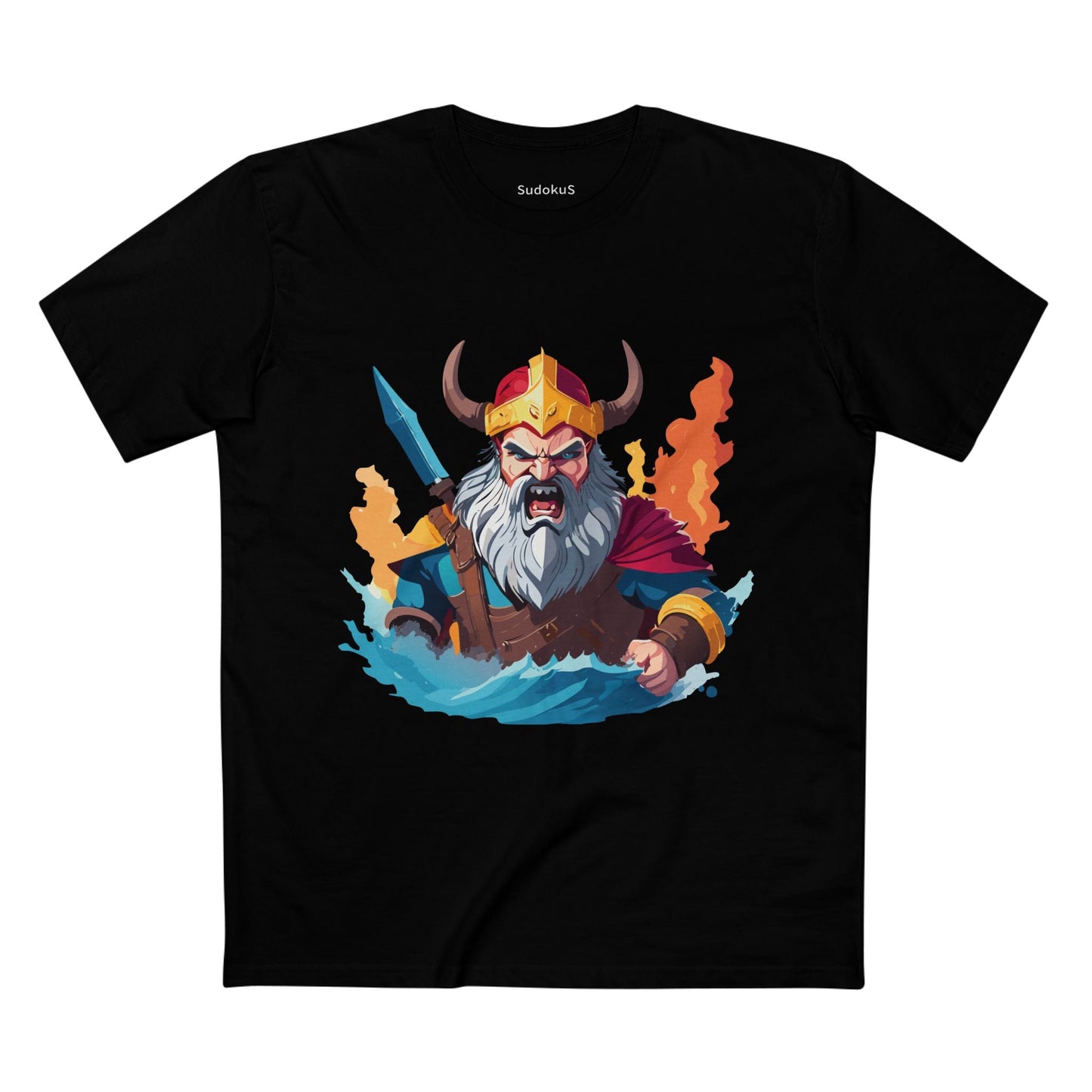 Viking Graphic Unisex 100 Cotton Staple Tee 23