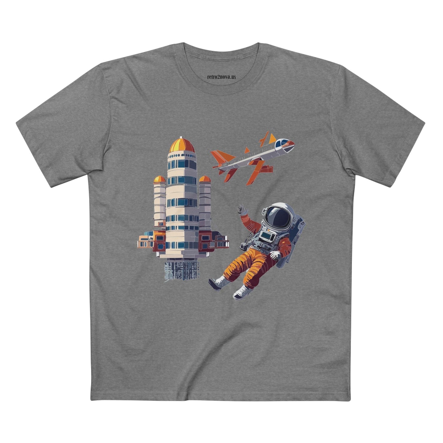 Cosmos Astronaut Shirt CS 17 Unisex Premium Cotton Tee With Original Art Design Edition