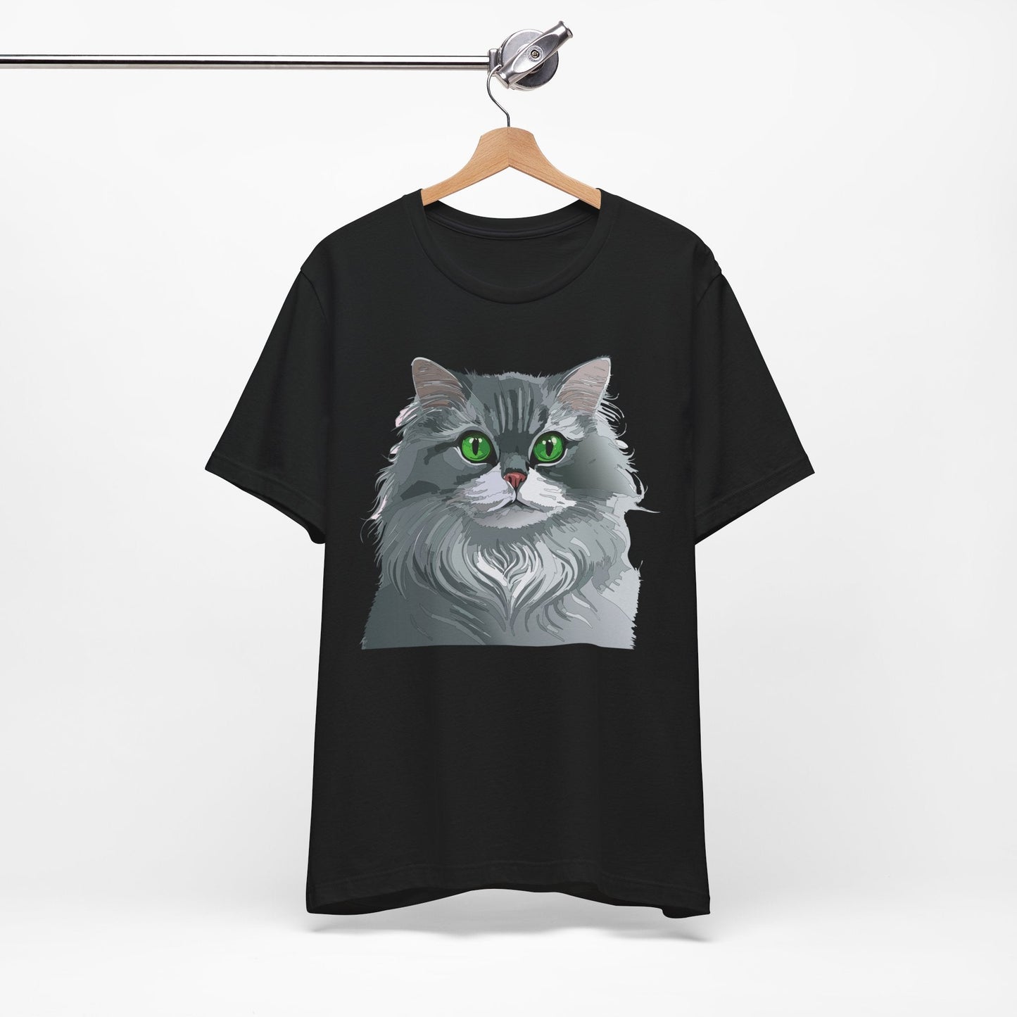 Unisex Animal Shirt With Art Design Animals Tee Short Sleeve Jersey Style Wild Animals Shirt