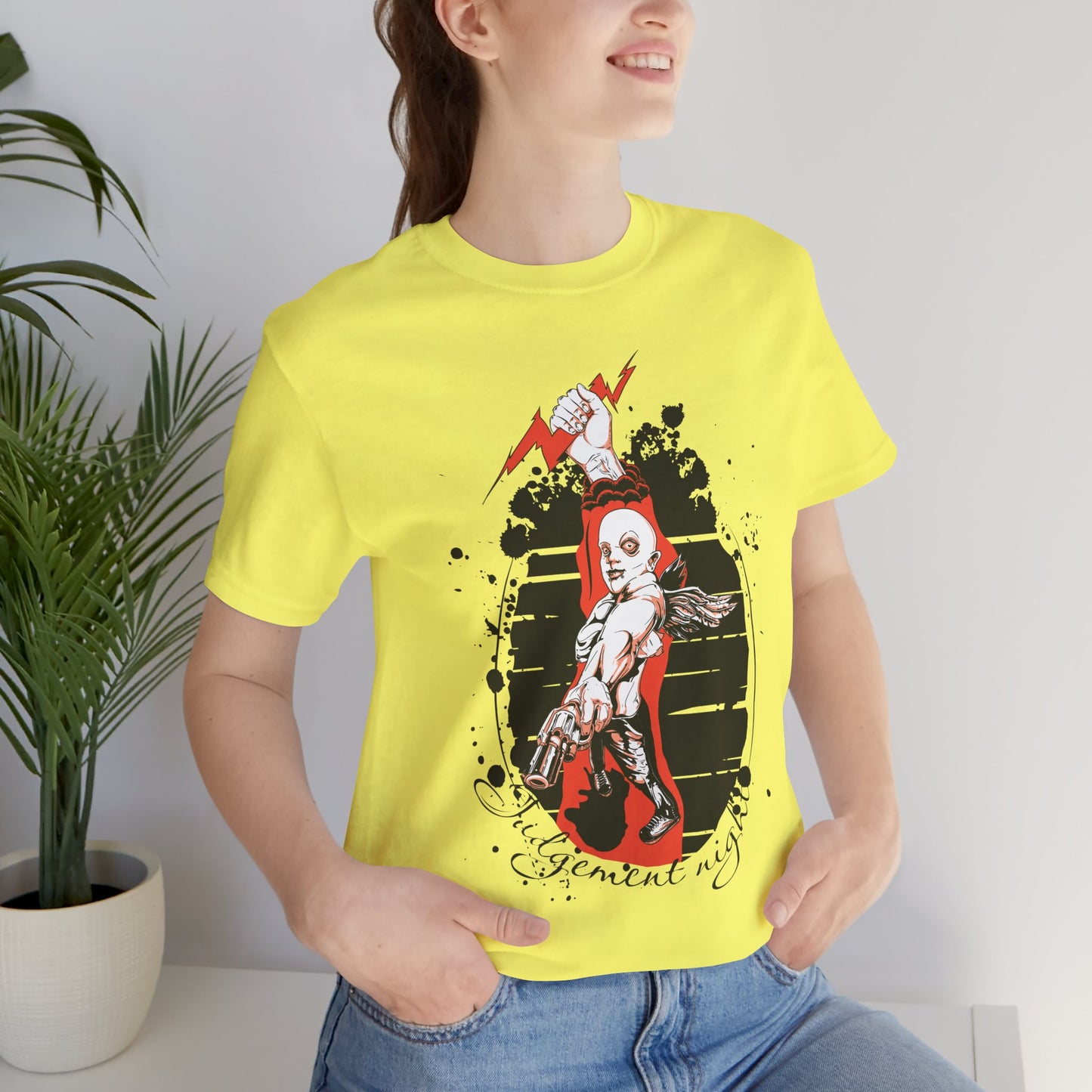 Judgment Night Tee, Artistic Tee, Graphic T-Shirt, Comic Tees, Artistic Comic T-Shirt, Vintage Top