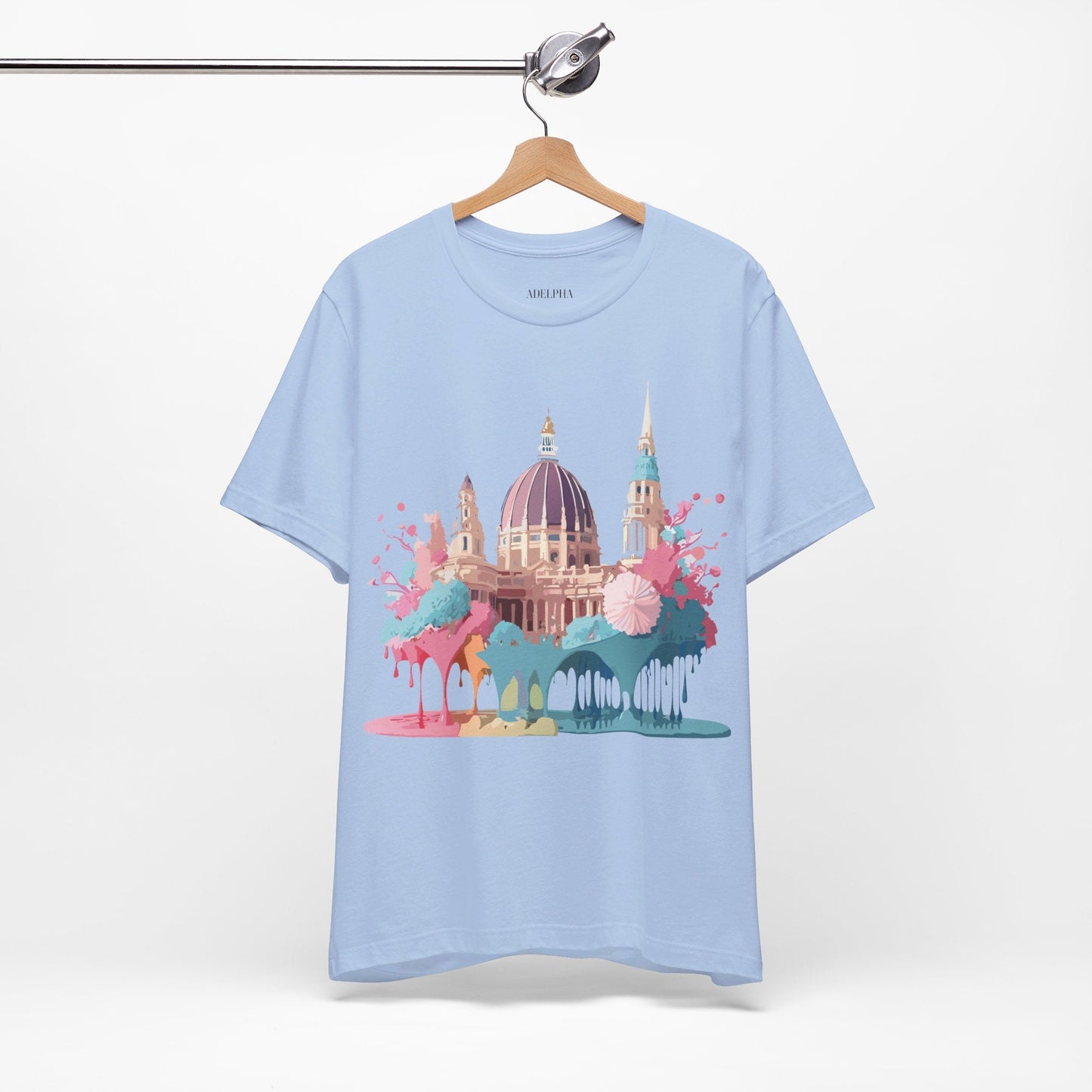 Vienna Tourist Shirt Graphic Tee Unisex Jersey Short Sleeve Vintage Inspired Artwork Adelpha