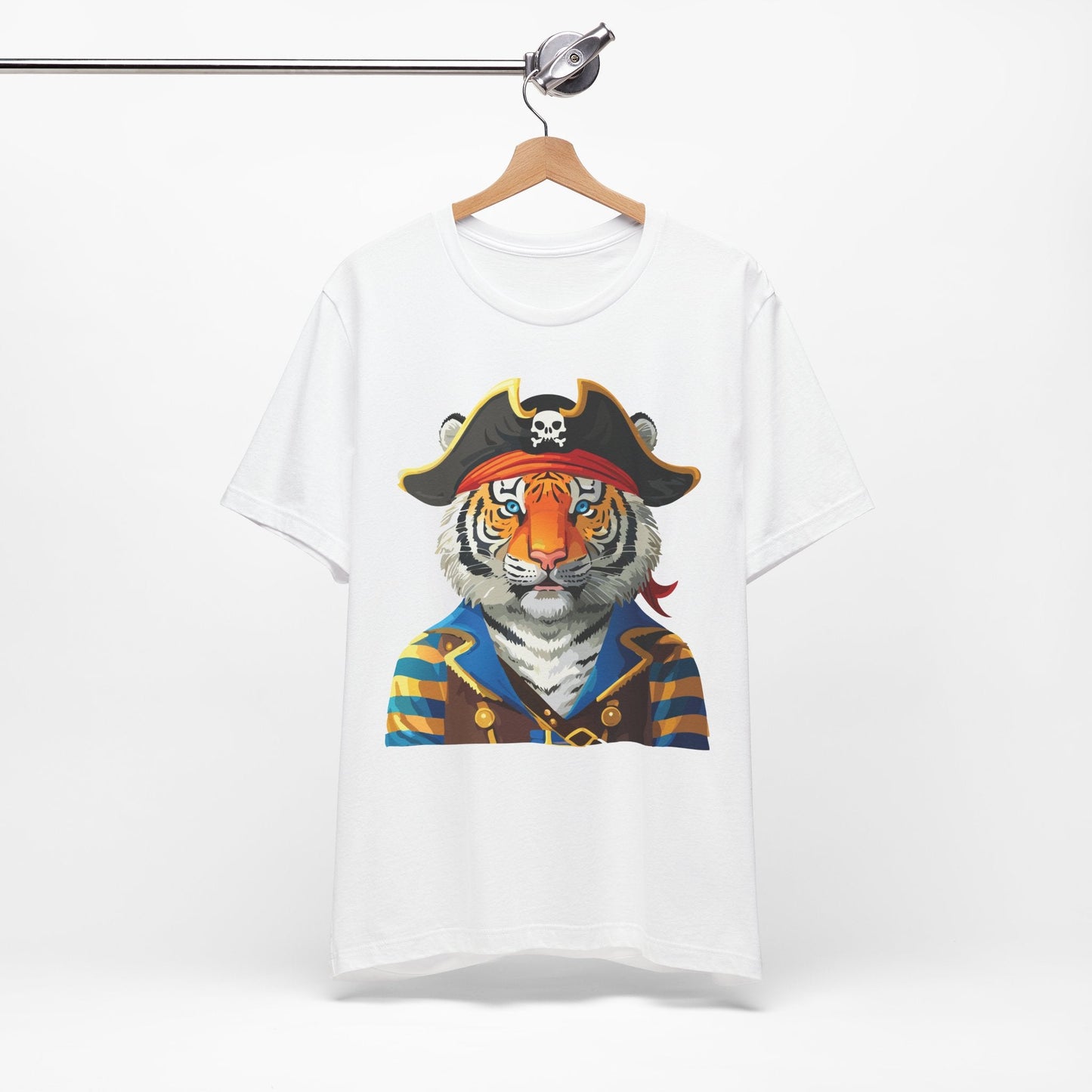 Unisex Animal Tee Shirt Art Design With Wild Animals Gildan Softstyle Cotton T Shirt