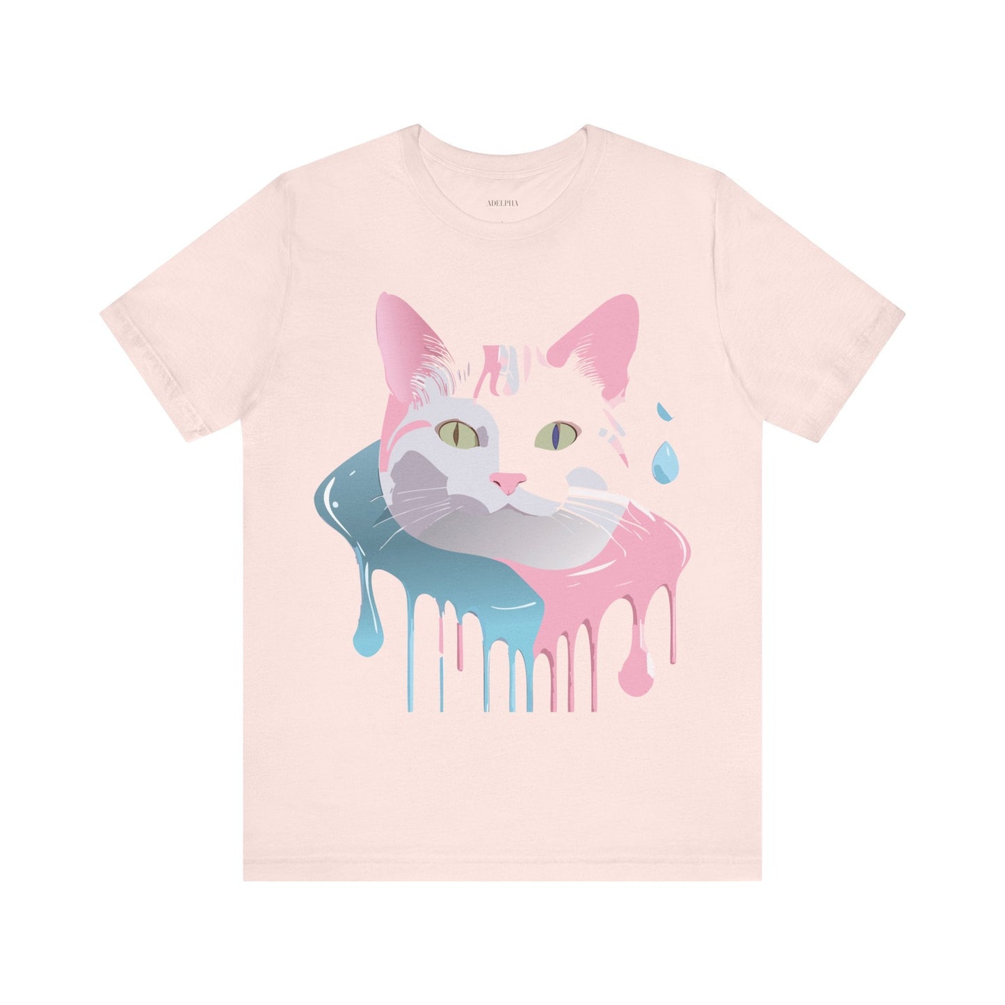 Adelpha Cat Graphic Tee Unisex Short Sleeve Shirt Vintage Inspired Artwork