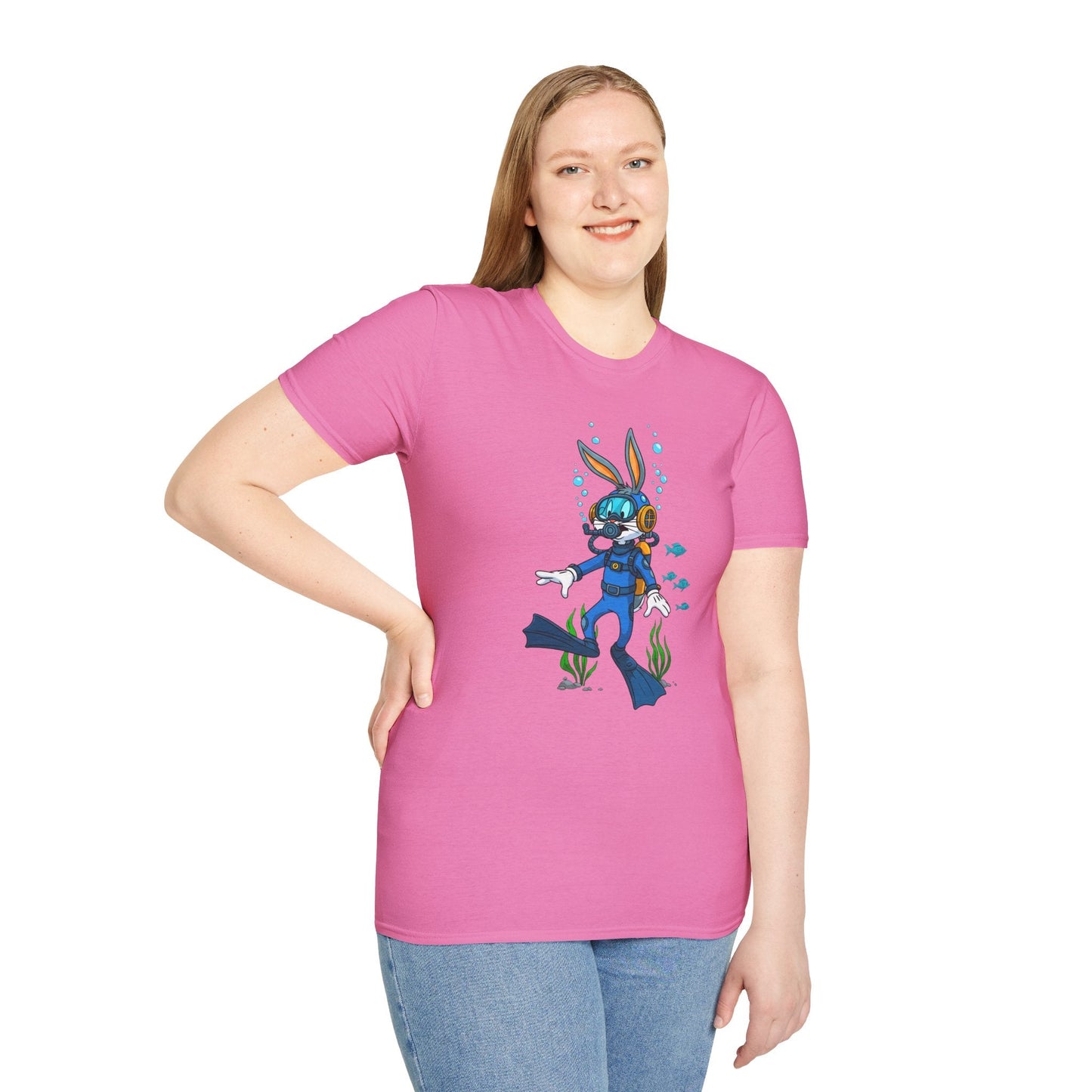 Bugs Bunny Shirt Unisex T Shirt Cartoon Tee Animation Design Softstyle Graphic Cotton