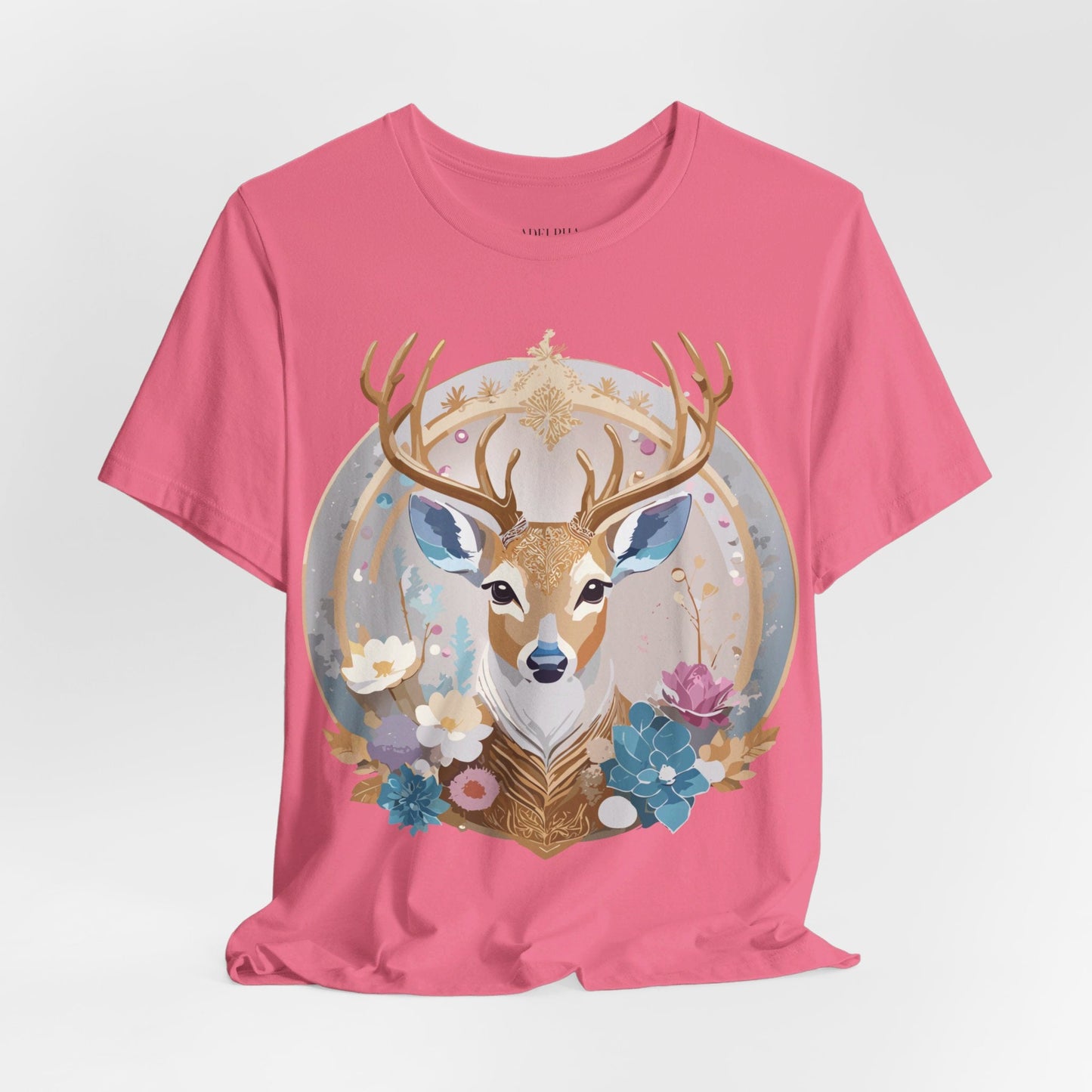 Adelpha Medallion Graphic Tee Unisex Short Sleeve Vintage Inspired Artwork Shirt