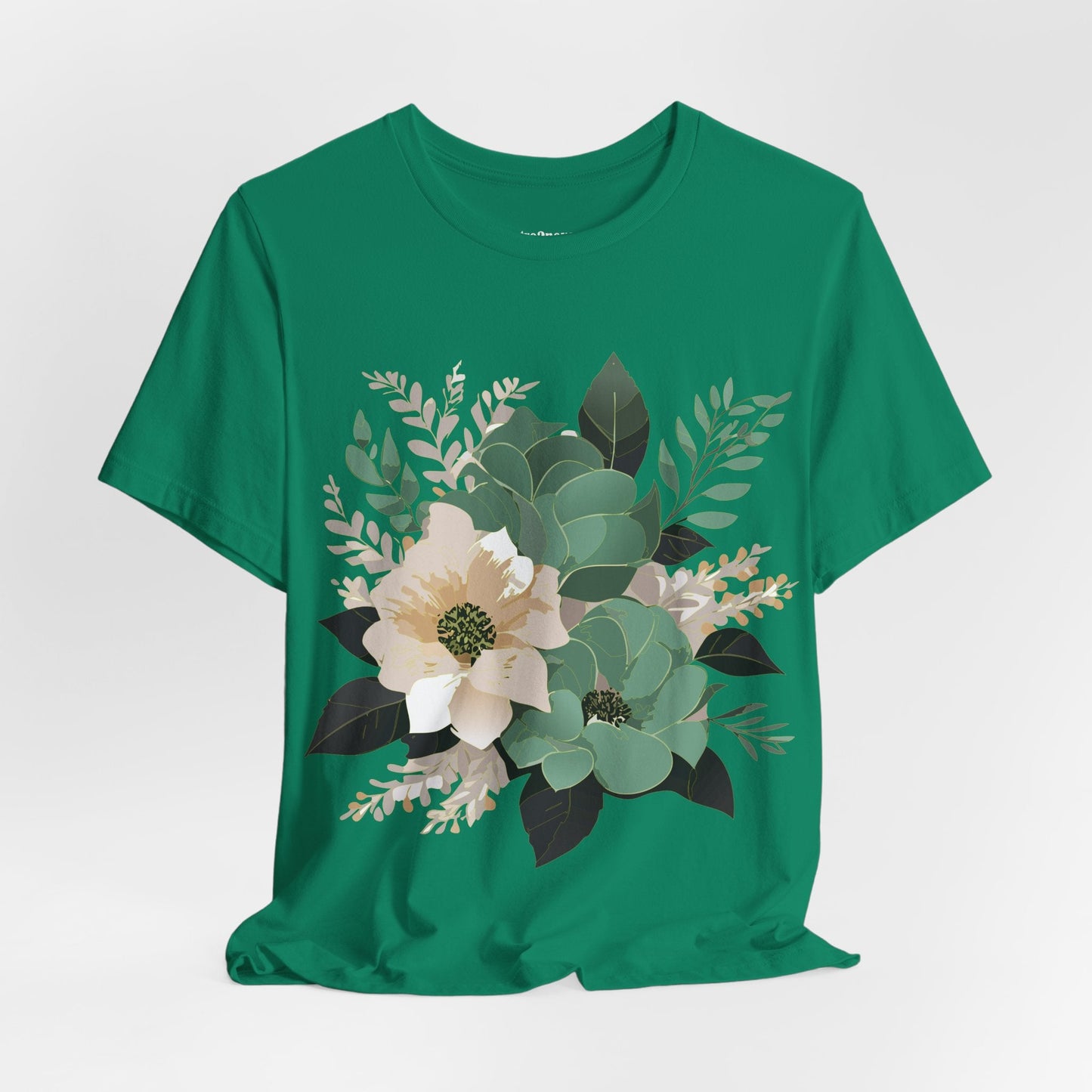 Flowers Shirt Floral Shirt Unisex Jersey Short Sleeve Tee From Flowers Collection Retro2Nova