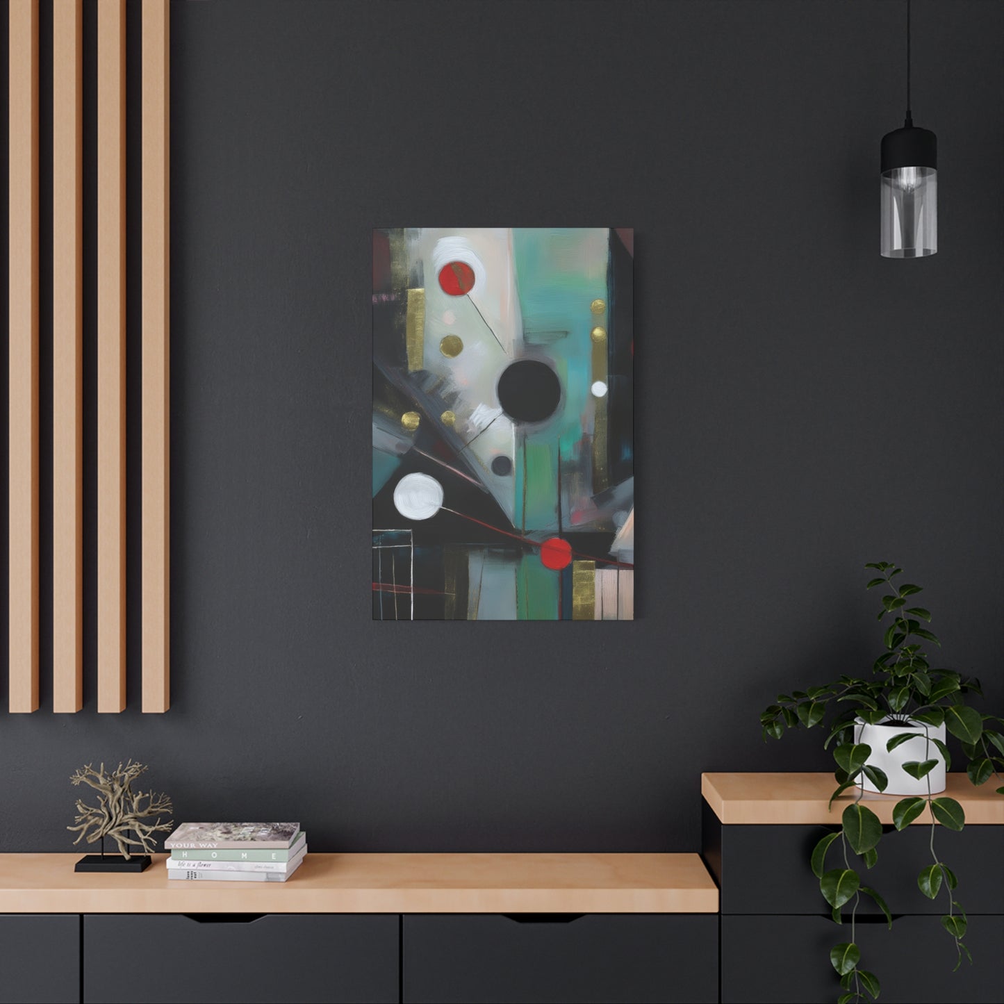Abstract Oil Painting Print Canvas 20x24,20x30,24x30 24x32,24x36,30x40 32x48,36x48,40x60 Pine-Wood Inner Frame ABS-158