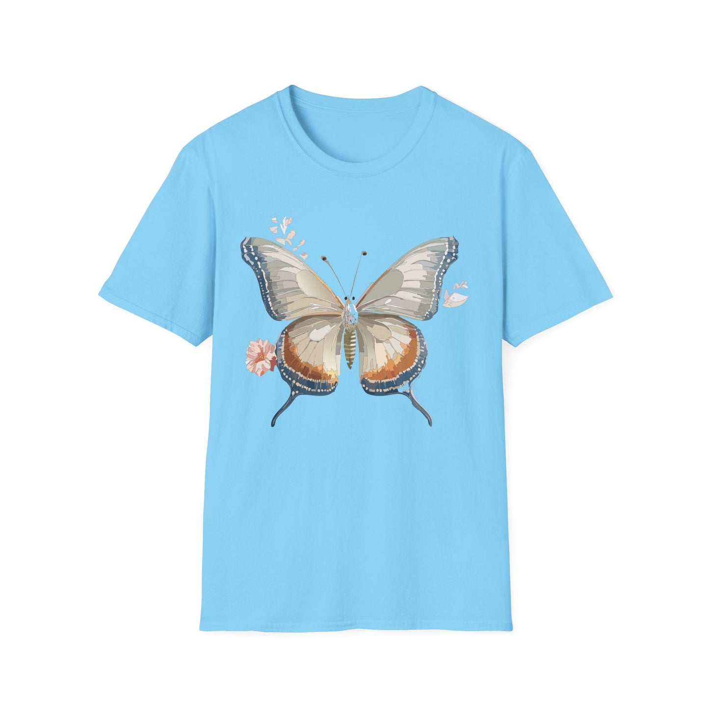 Butterfly Shirt Unisex Softstyle T Shirt Gildan 64000 Monarch Butterfly Tee Everyday Comfort