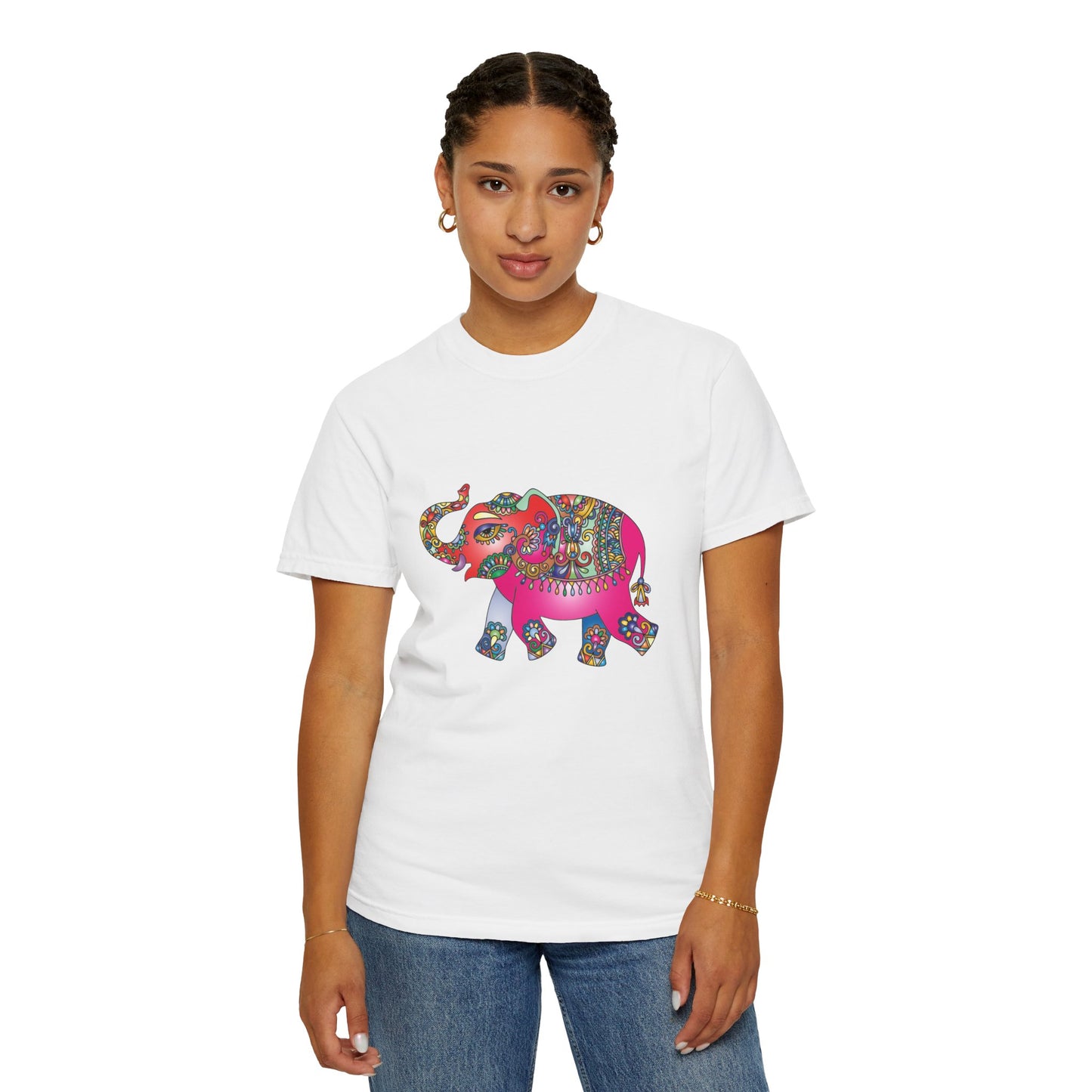 Unisex T-shirt with animal prints