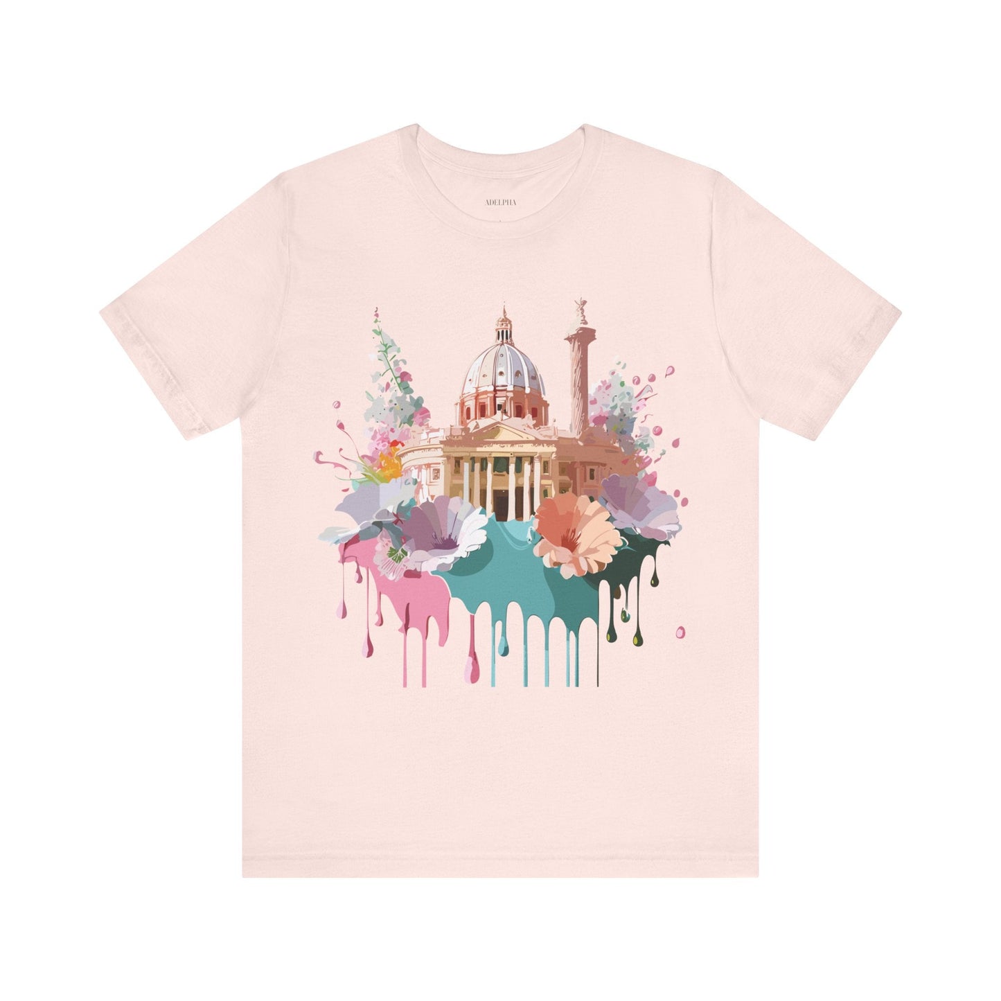 Unisex Rome Graphic Tee Tourist Shirt Adelpha Vintage Artwork Premium Comfort Everyday Wear