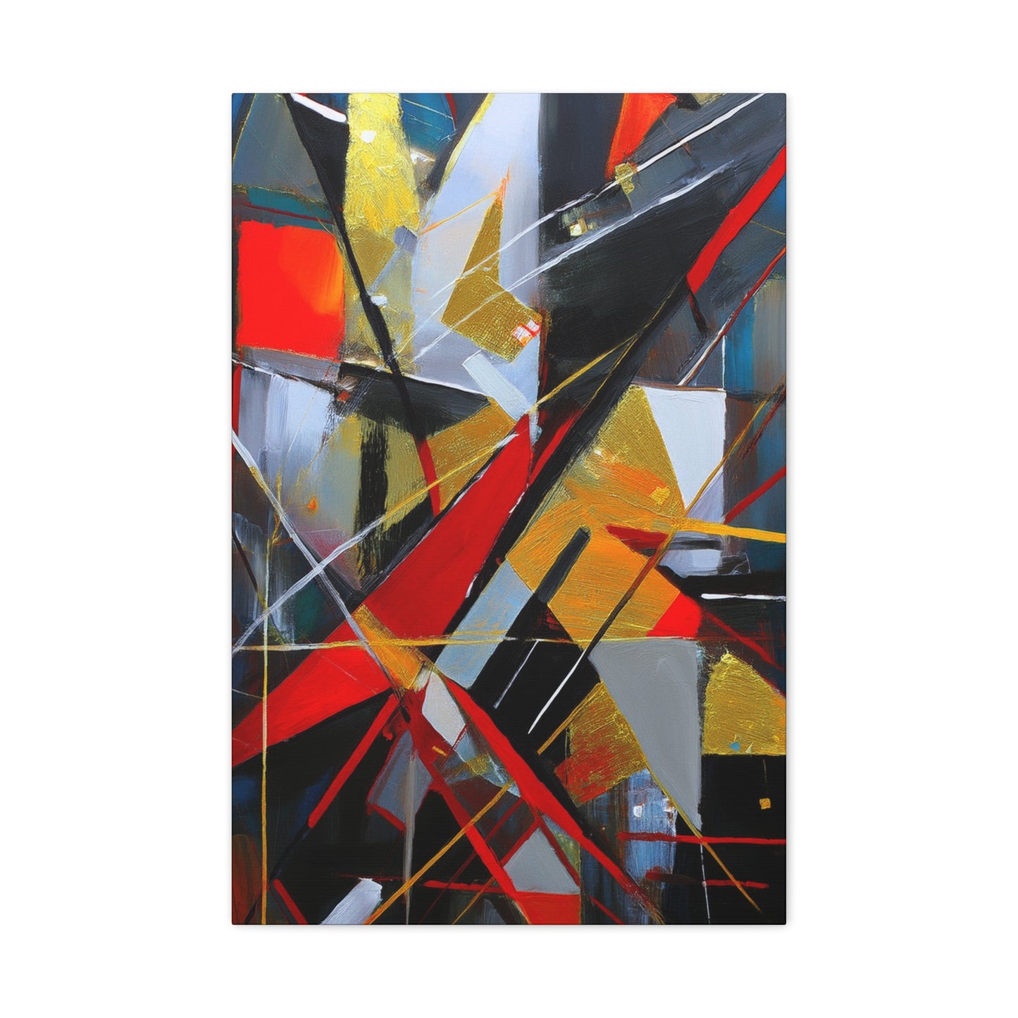 Abstract Oil Painting Print Canvas 20x24,20x30,24x30 24x32,24x36,30x40 32x48,36x48,40x60 Pine-Wood Inner Frame ABS-194