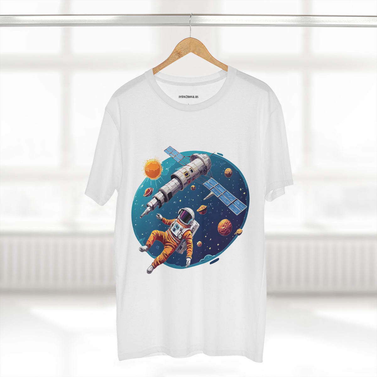 Cosmos Astronaut Graphic Tee Staple Unisex 100 Cotton Tee Shirt - CS-23