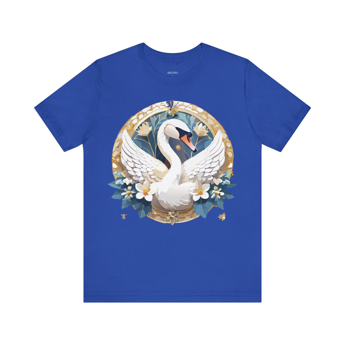 Medallion Graphic Unisex Cotton Bella+Canvas Tee with Art Design d85