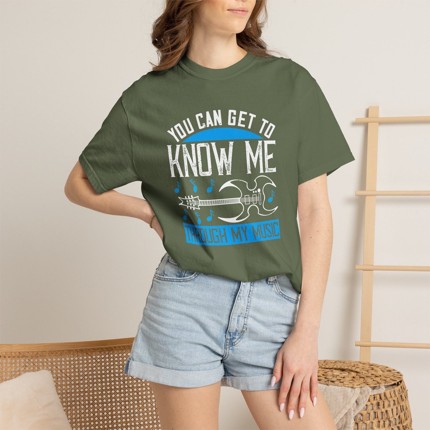 Music Graphic Design Unisex Cotton T-shirt m1