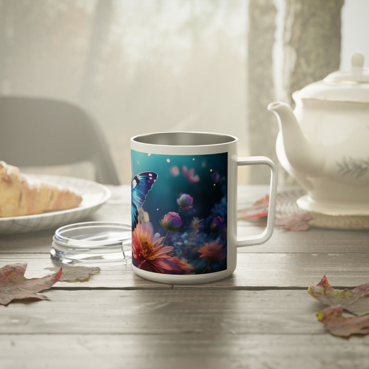 29 Art Design Insulated Coffee Mug Clear Lid 10oz Insulated Coffee Mug 10oz