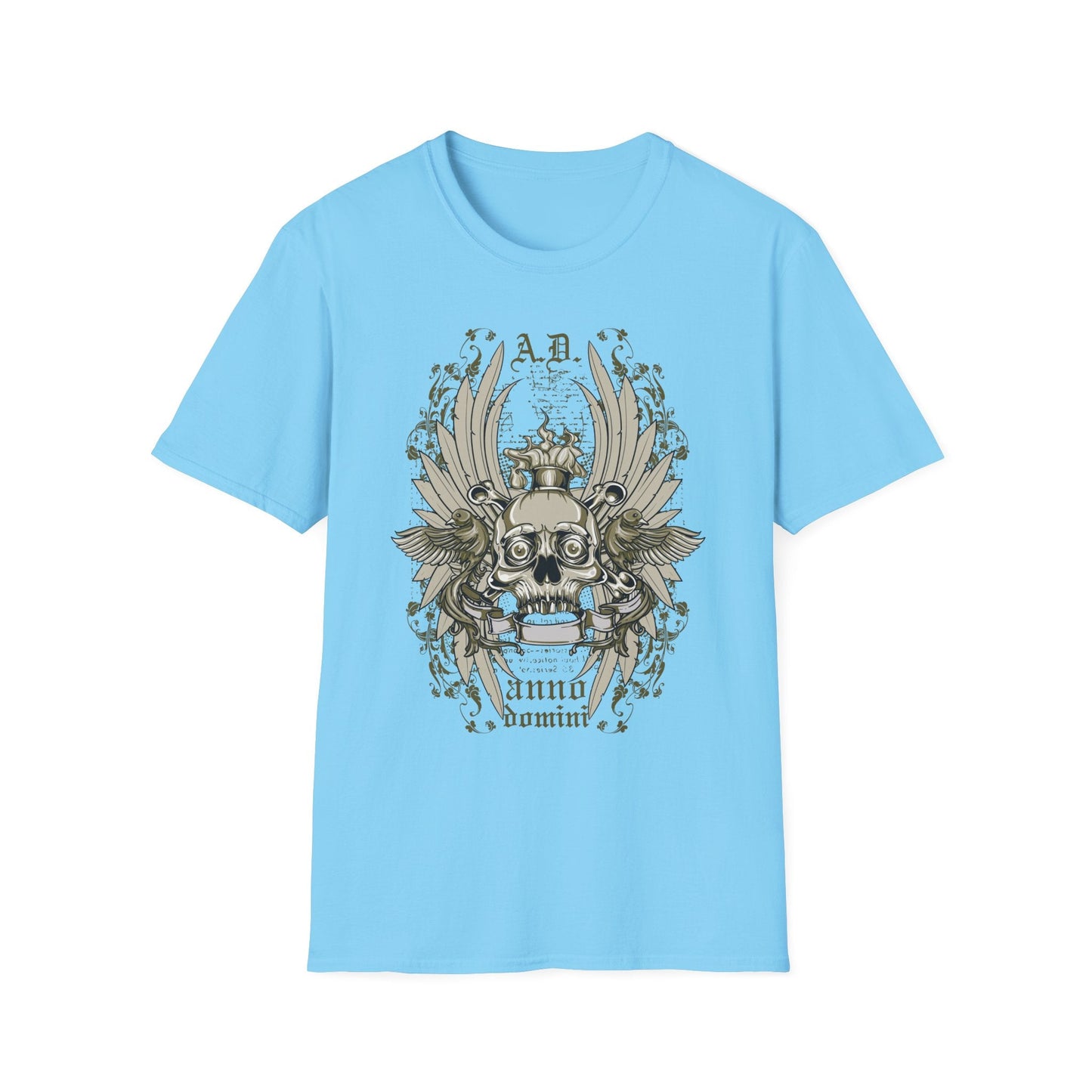 Unisex Art Design T Shirt With Graphic Artwork Softstyle Gildan 64000 Tee Premium Cotton