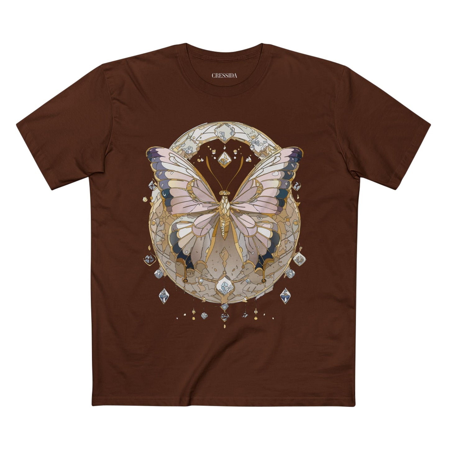 Butterfly Graphic Design Unisex 100 Cotton Tee 1
