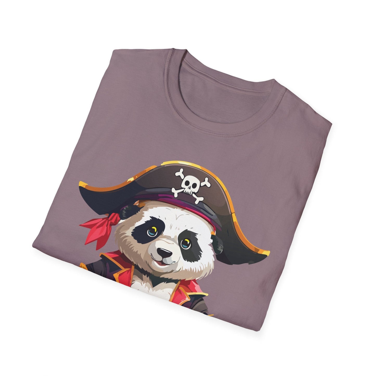 Panda Shirt Unisex Panda Tee Softstyle 64000 Gildan 100 Percent Cotton Animal Tee