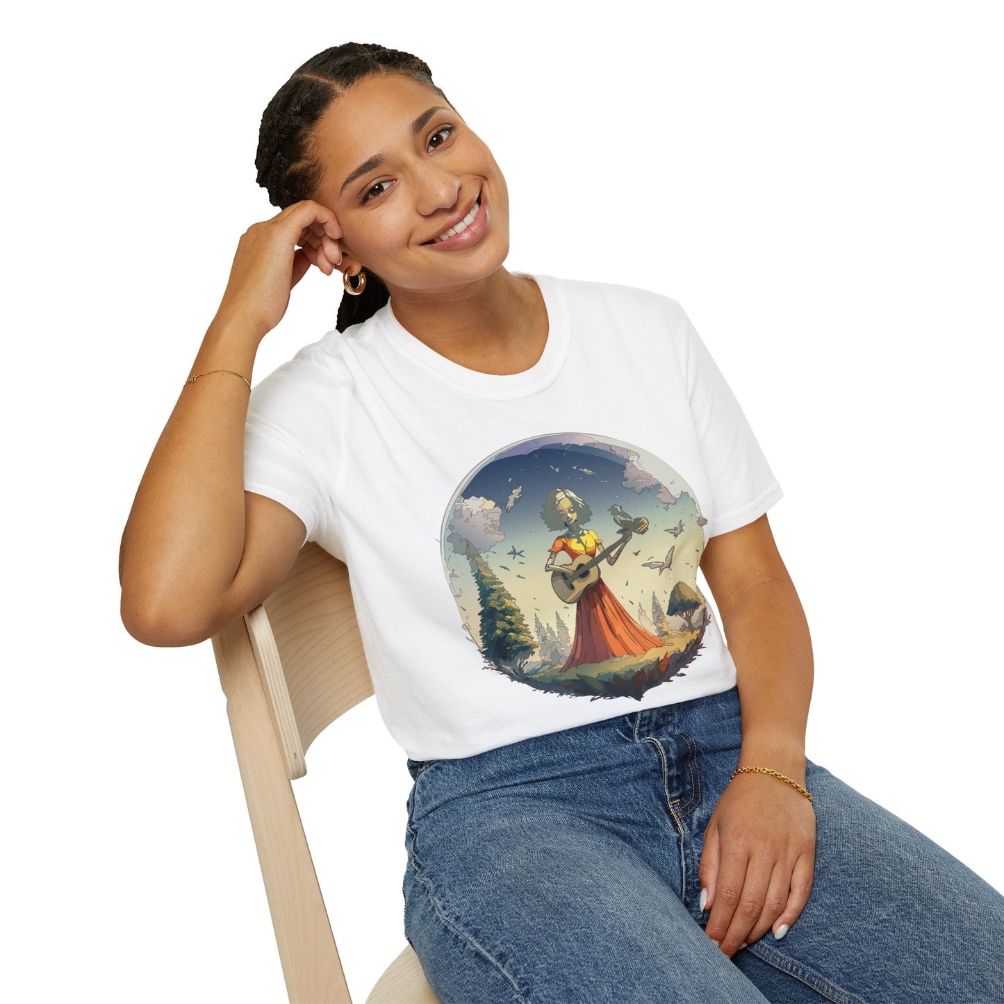 Womens T Shirts Ladies Graphic Tees Art Design Shirt Gildan Softstyle Tee Collection