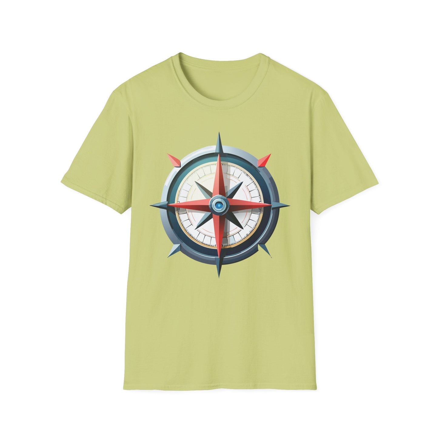 Compass Navigator Graphic Tee Unisex 100 Cotton 16