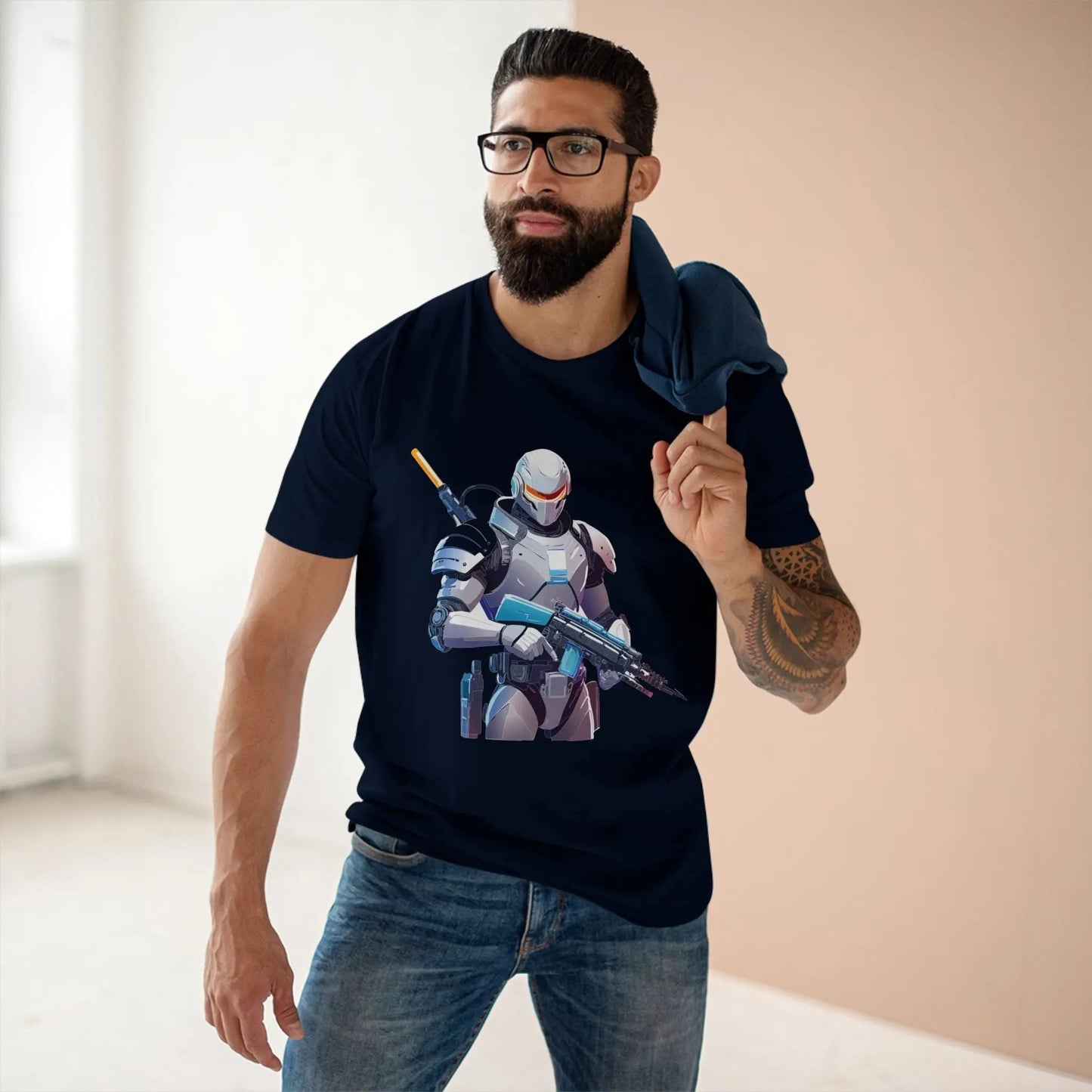 Robocop Graphic Unisex 100 Cotton Staple Tee 24