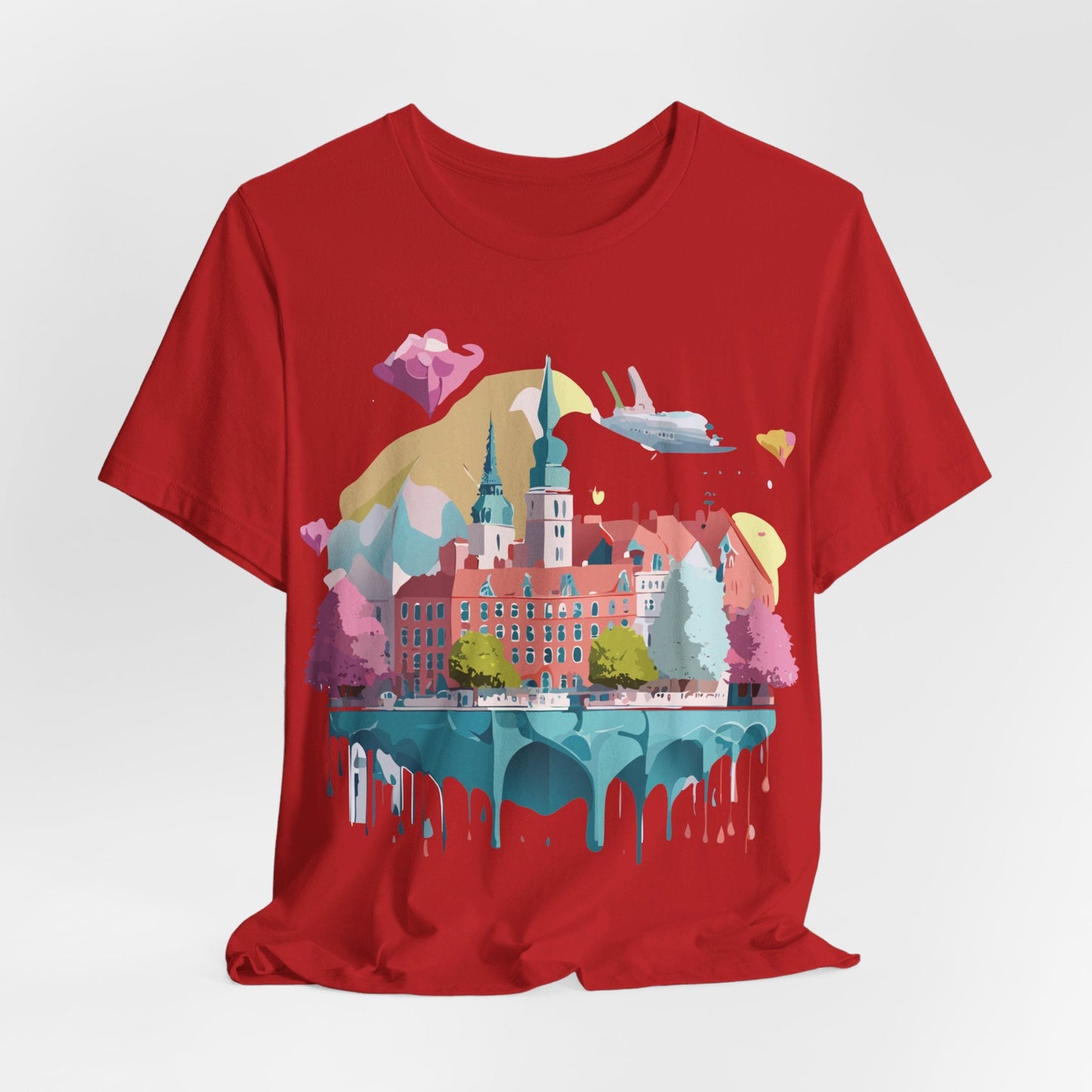 Germany Graphic Tee Unisex Jersey Short Sleeve Vintage Inspired Art Shirt By Adelpha