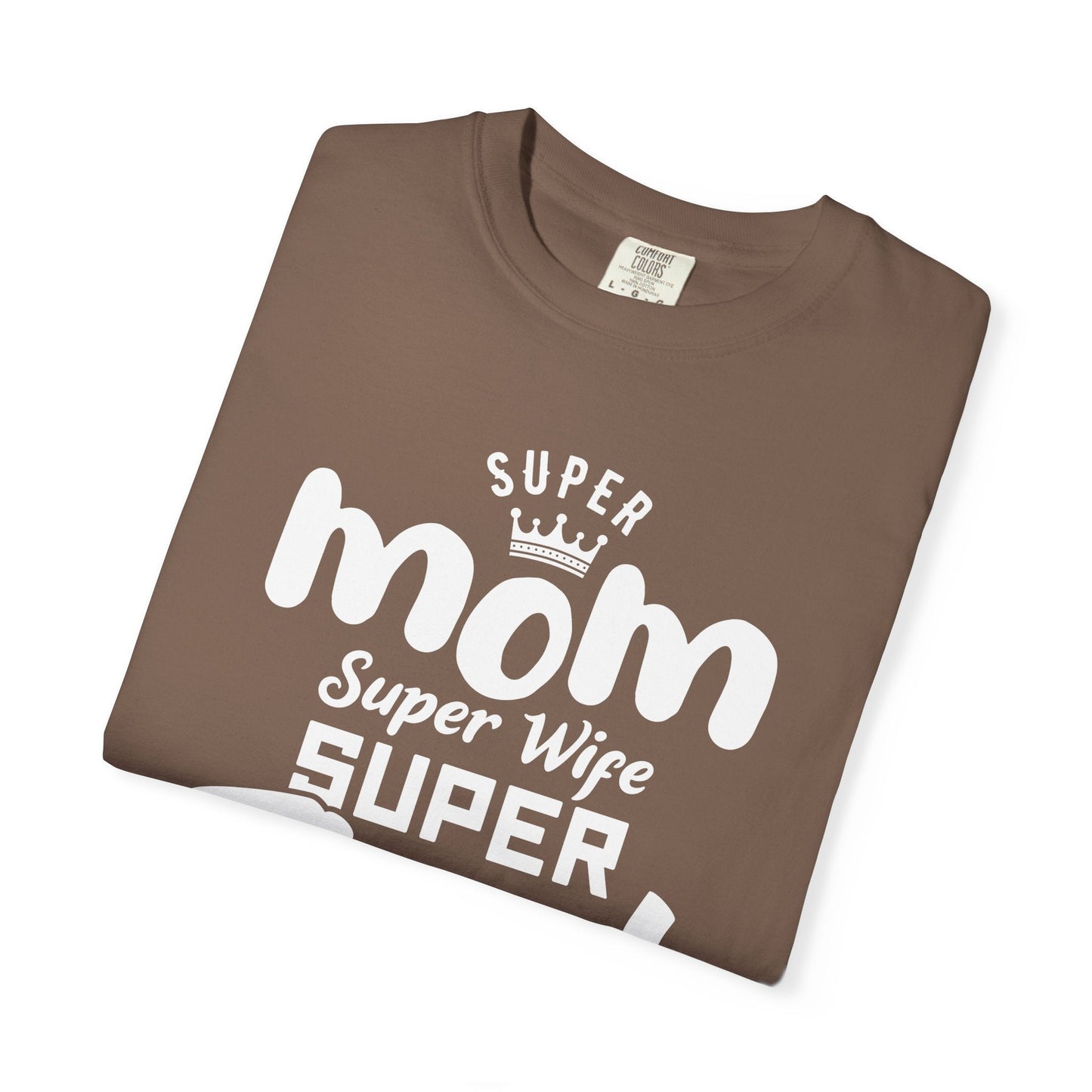 Mom T-shirt Mother's Day Mama Tee Unisex Comfort Colors Garment-Dyed Cotton h45