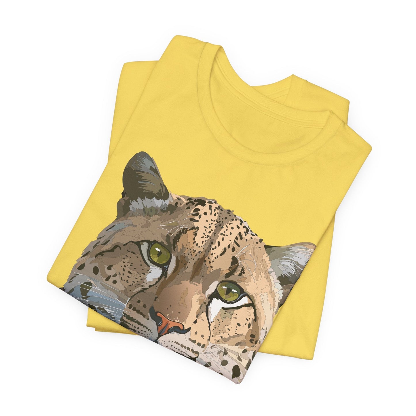 Unisex Animal Shirt With Animals Art Design Tee Short Sleeve Wildlife Print Tee Shirt