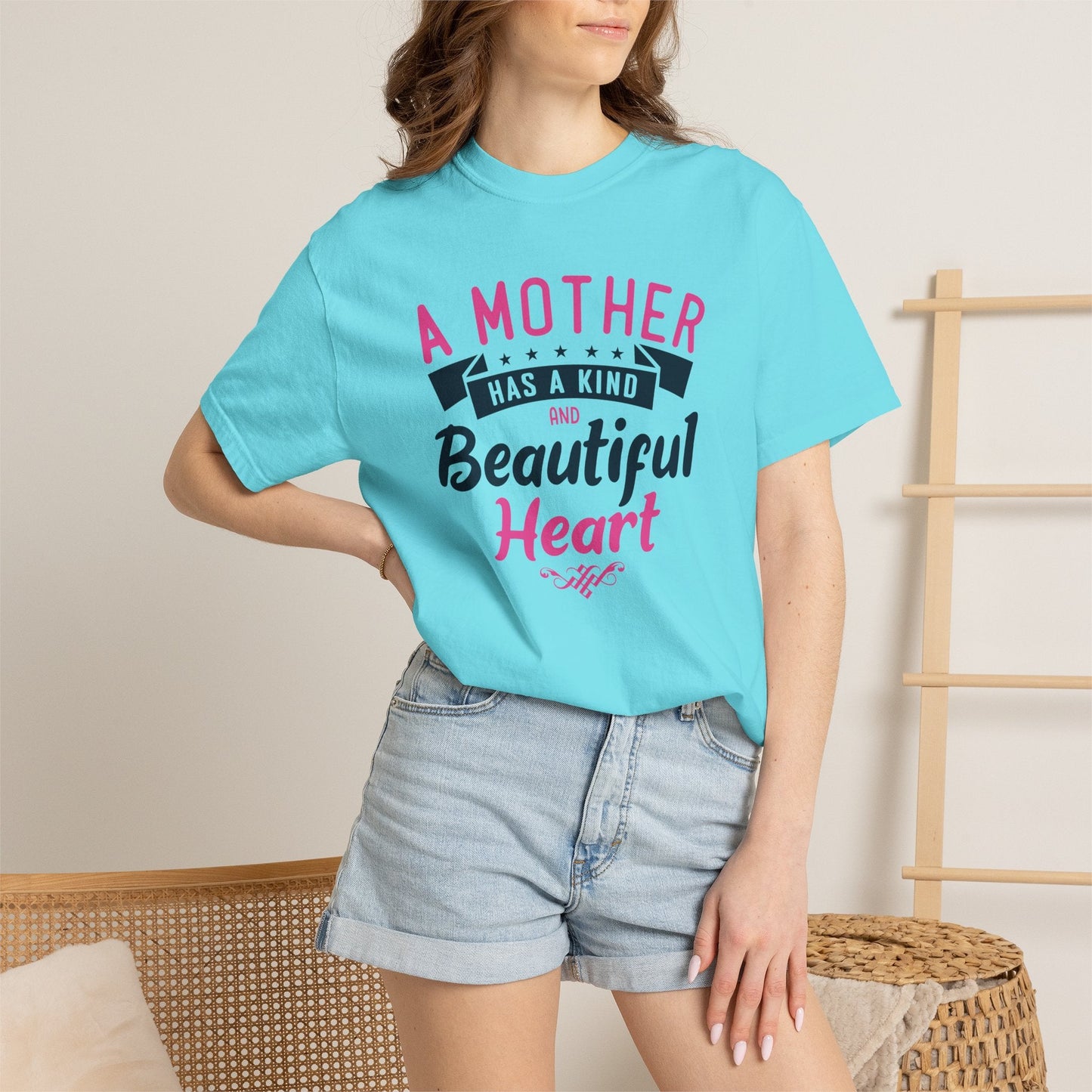 Mom T-shirt Mother Day Mama Tee Unisex Comfort Colors Garment-Dyed Cotton h49