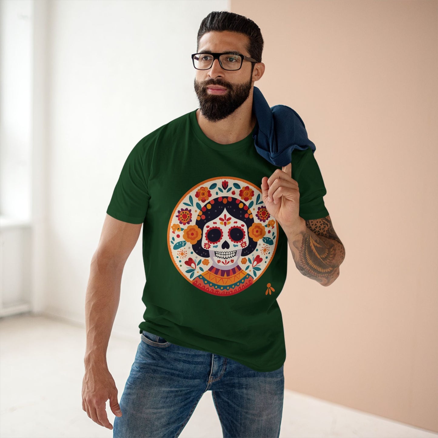Skull Shirt Unisex Skeleton Tee Premium Cotton With Original Art Design Retro2Nova SS52
