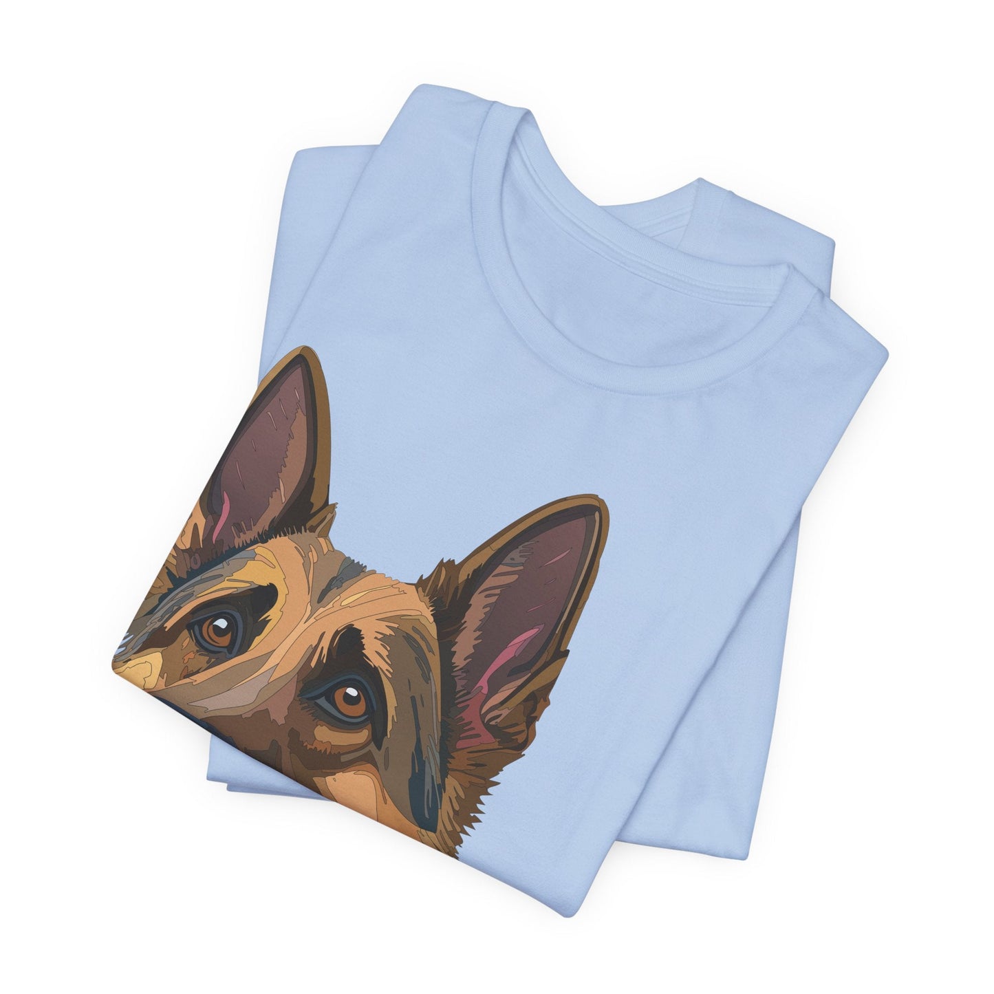 Unisex Animal Shirt With Art Design Tee Wild Animals Print Short Sleeve Comfort Tee
