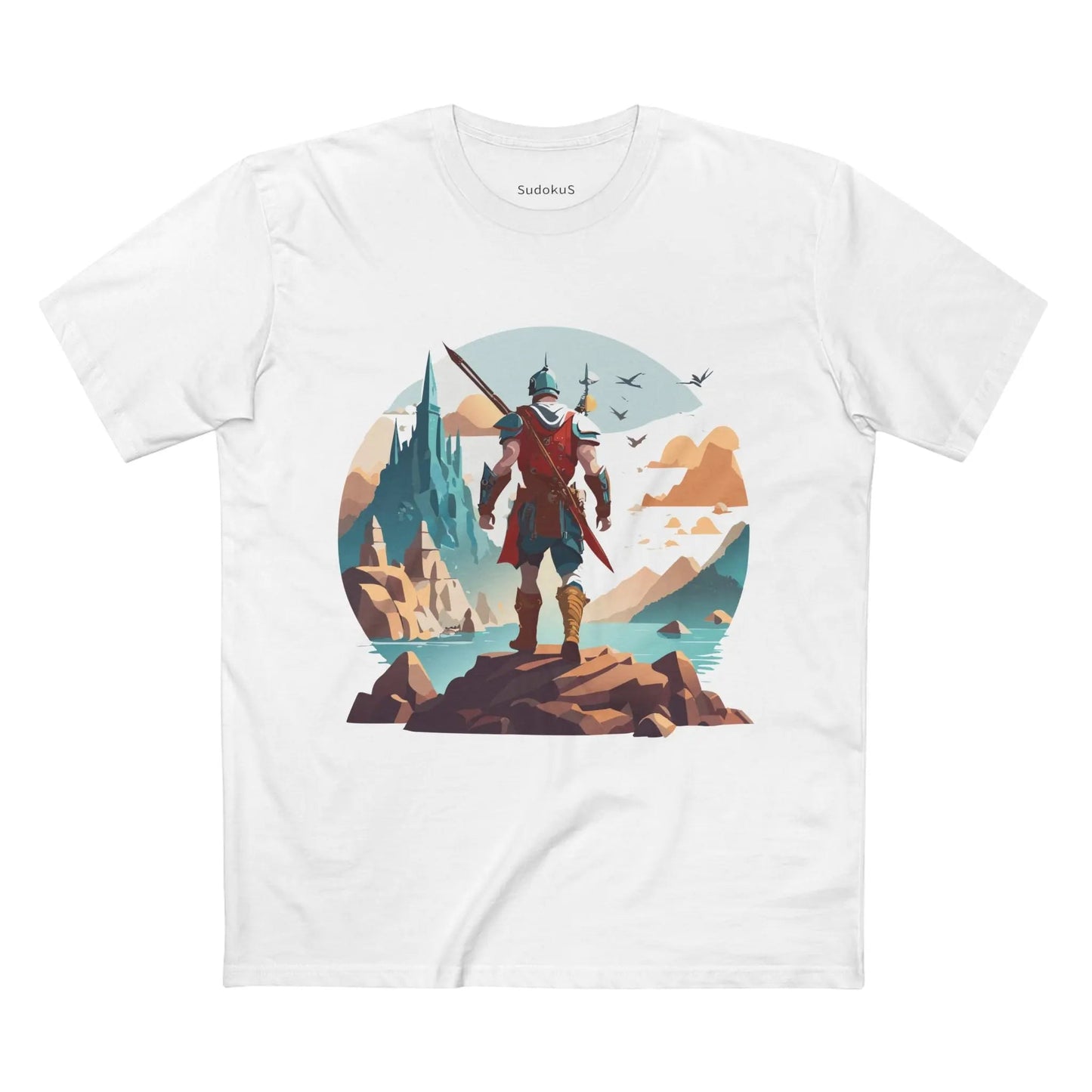 Adventures Graphic Unisex 100 Cotton Staple Tee 21