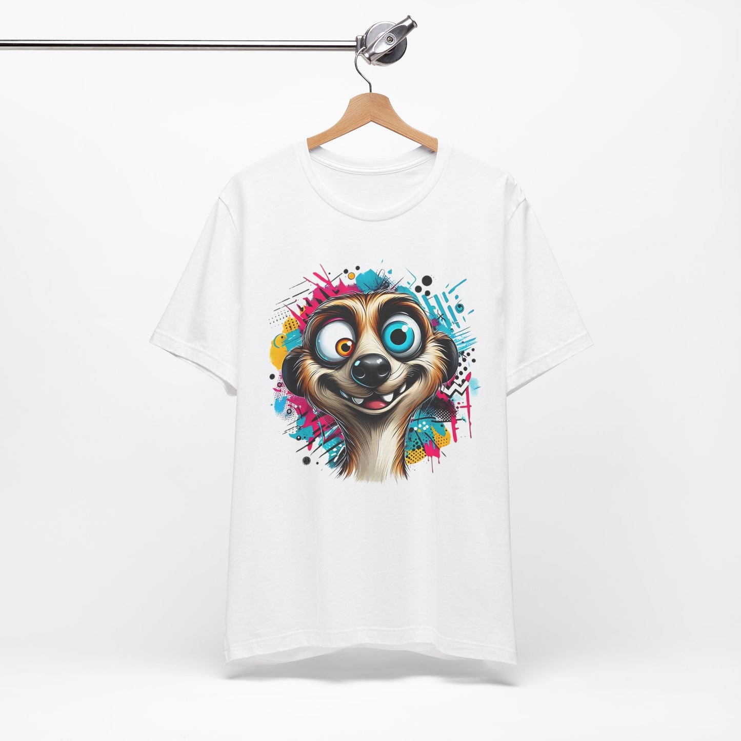 Squirrel Shirt, Funny Squirrel Tee Shirt, Funny Animal T-Shirt, Cartoon Top, Animal Tees, Art Design T-Shirt, Graphic Tee