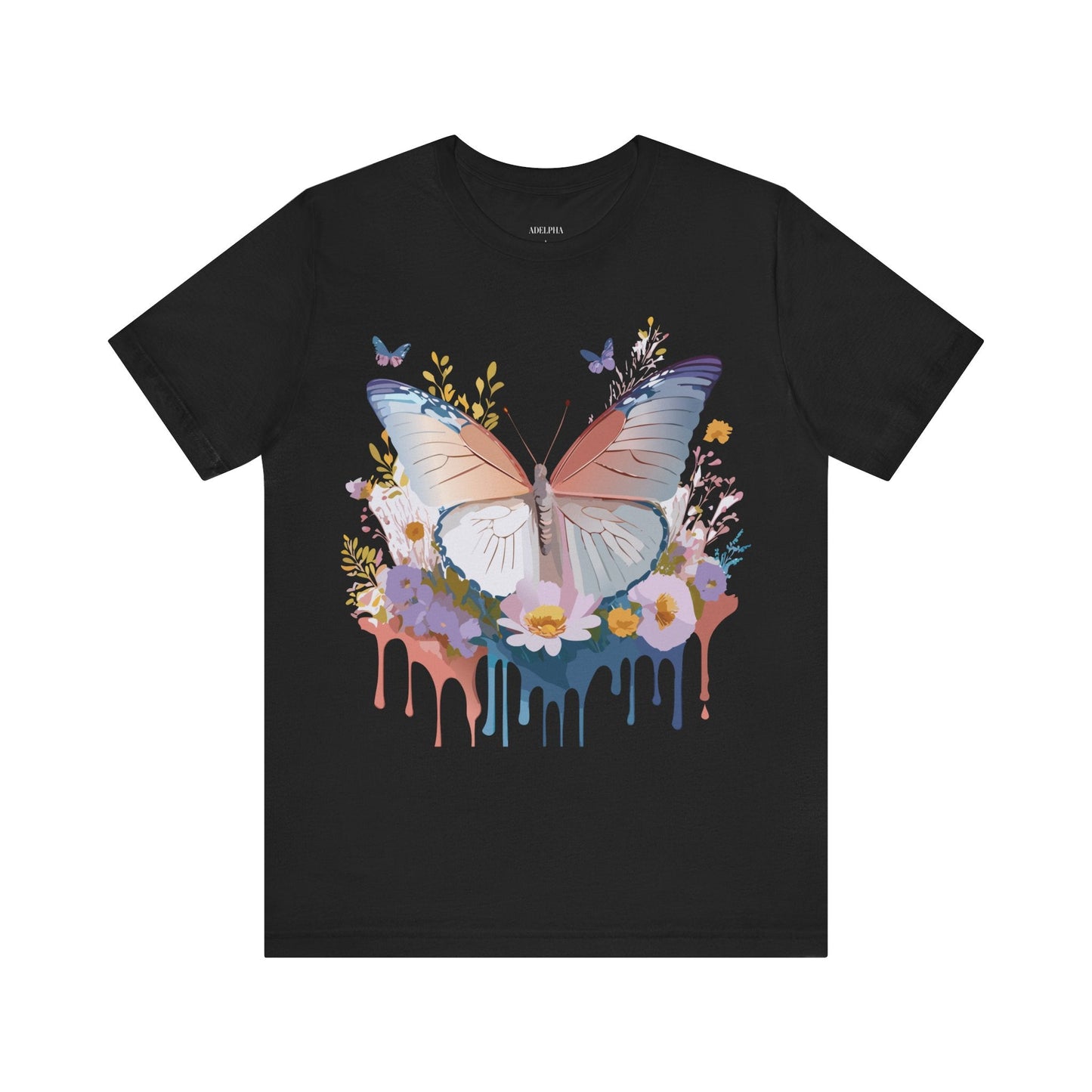 Adelpha Butterfly Graphic T Shirt Unisex Vintage Inspired Short Sleeve Tee