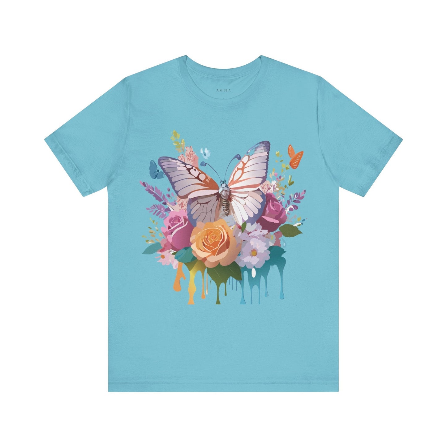 Butterfly Graphic Tee Unisex Jersey Short Sleeve By Adelpha Art Design