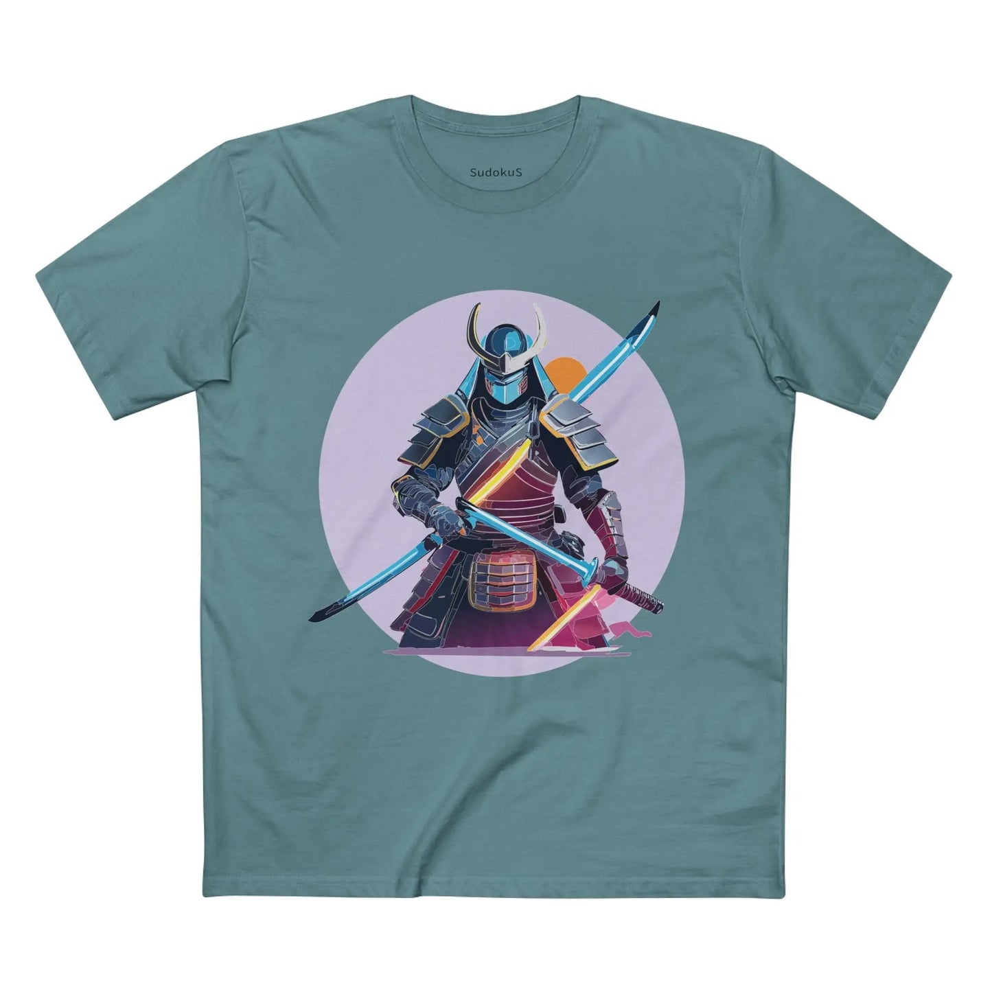 Samurai Graphic Unisex 100 Cotton Staple Tee 2