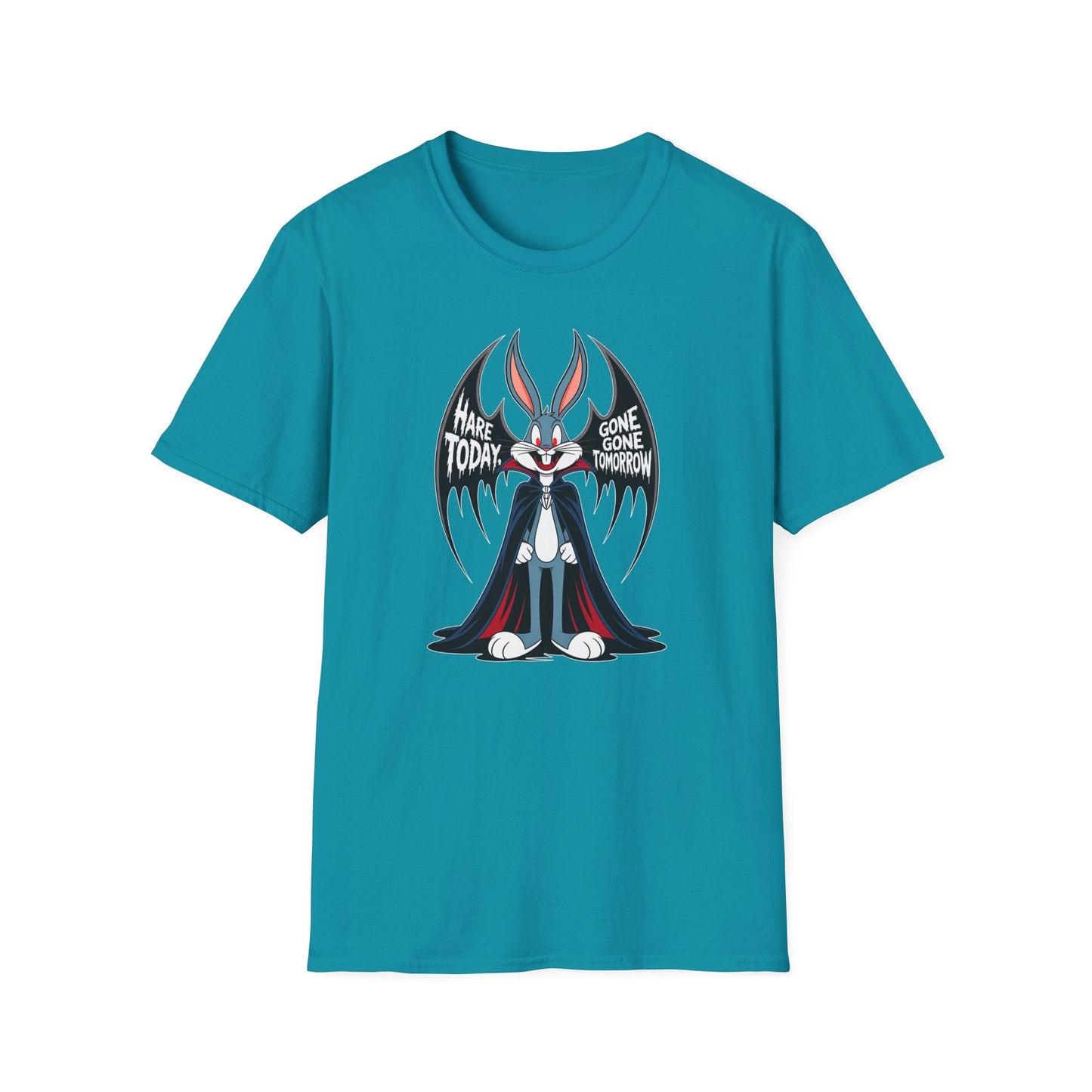 Bugs Bunny T Shirt Cartoon Art Design Unisex Gildan Softstyle 100 Percent Ring Spun Cotton