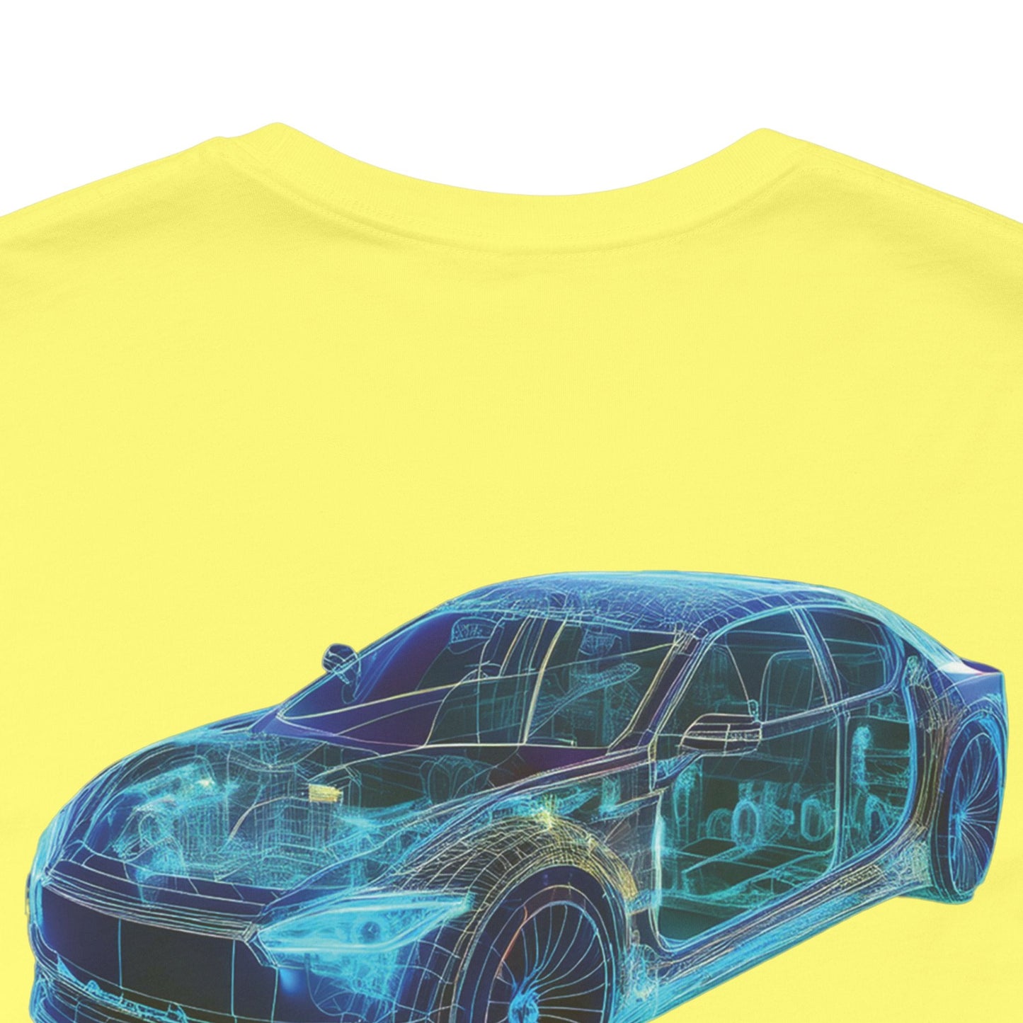Car Graphic Tee Shirt For Auto Lovers 100 Percent Cotton Made In USA Eco Friendly Ink