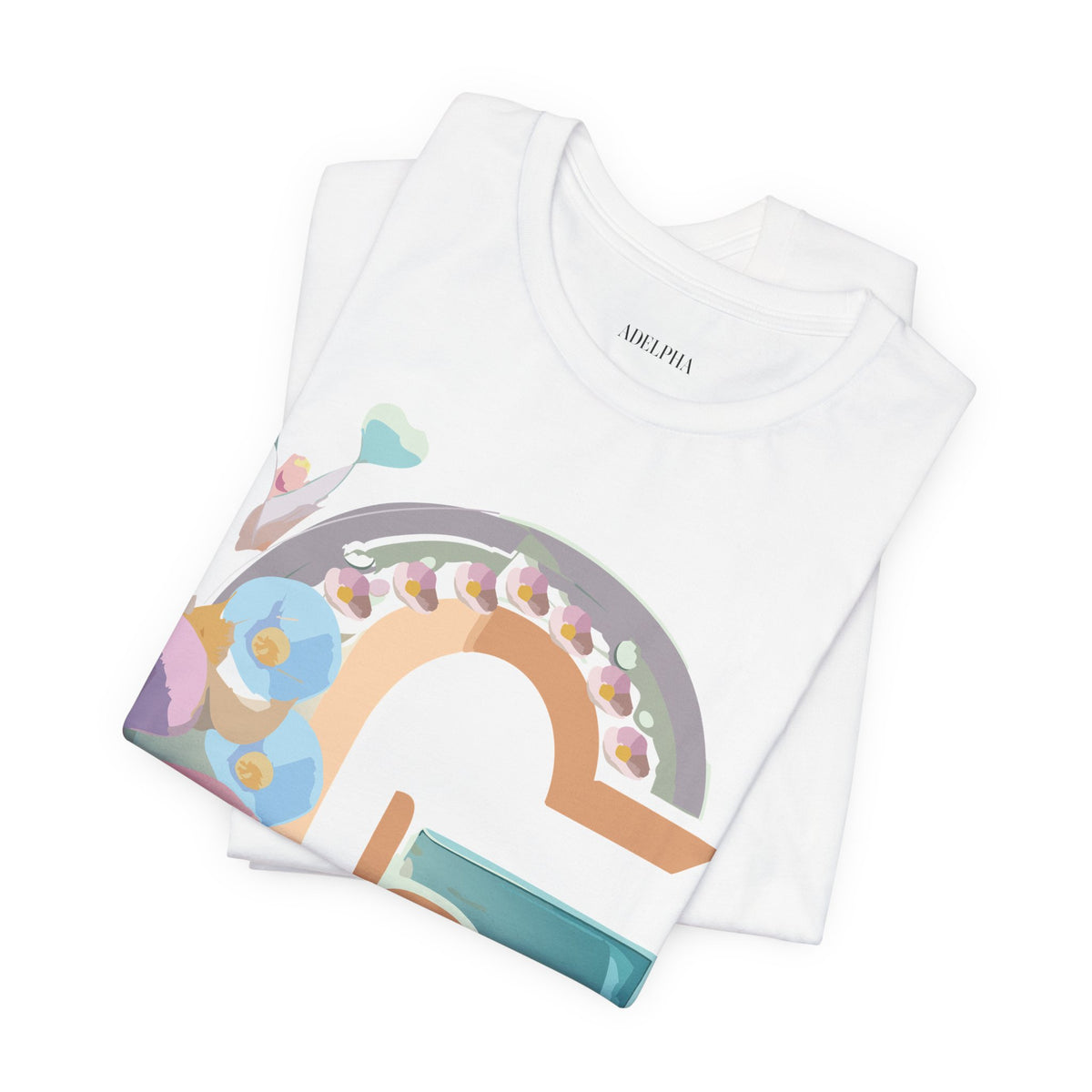 Letter G Graphic Unisex Cotton Bella+Canvas Tee with Art Letter Design